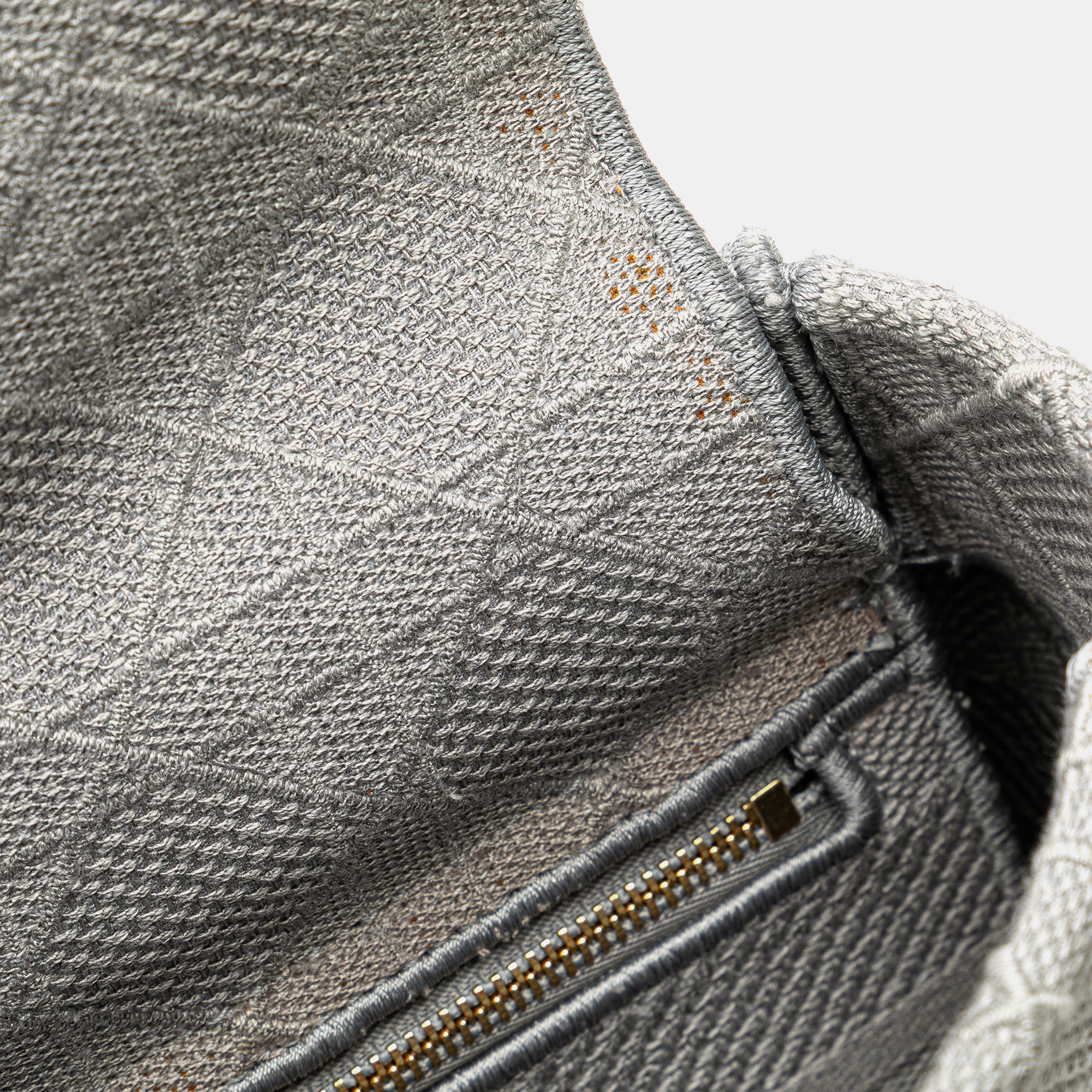 Dior Grey Large Canvas Cannage Lady D Lite 
