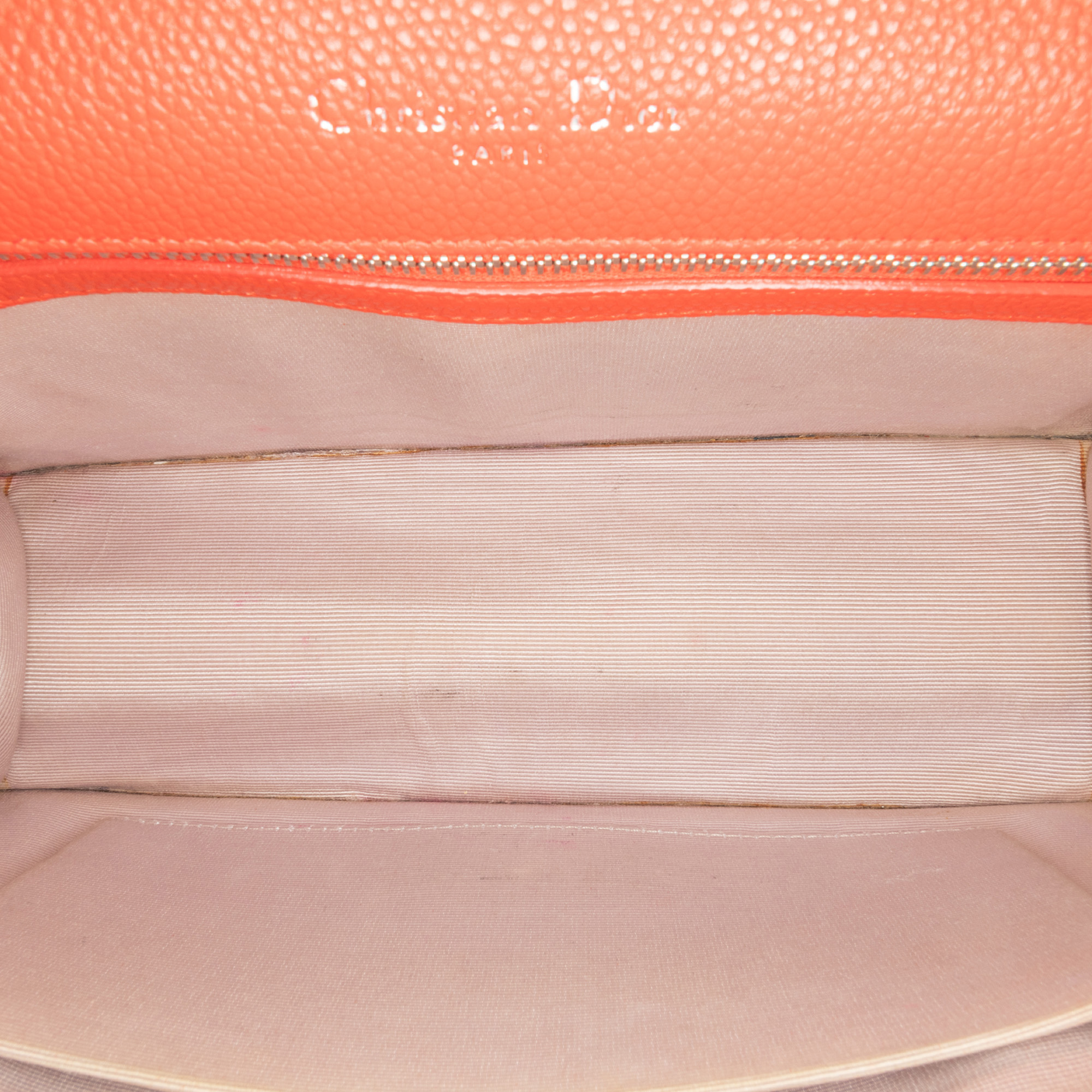 Dior Red Medium Grained Calfskin Diorama Flap 