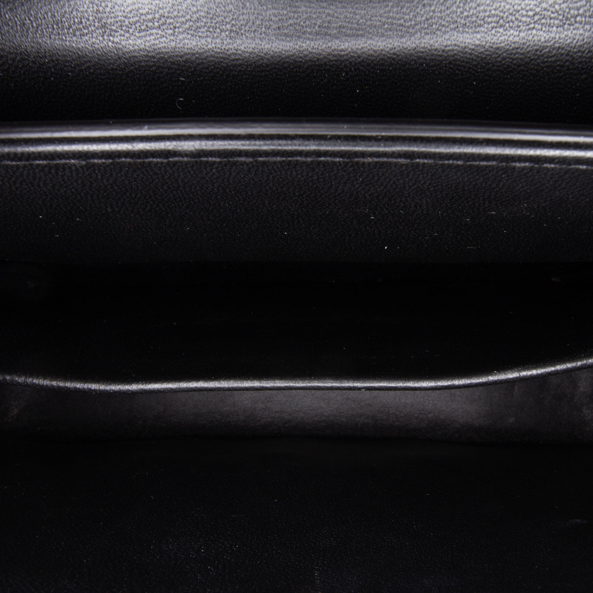 Dior Black Micro Smooth Calfskin 30 Montaigne Flap 