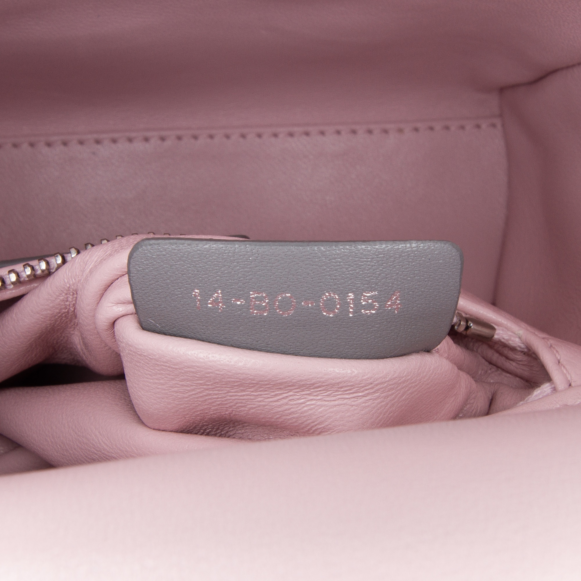 Dior Grey Pink Mini Tricolor Lambskin Cannage Lady Dior 