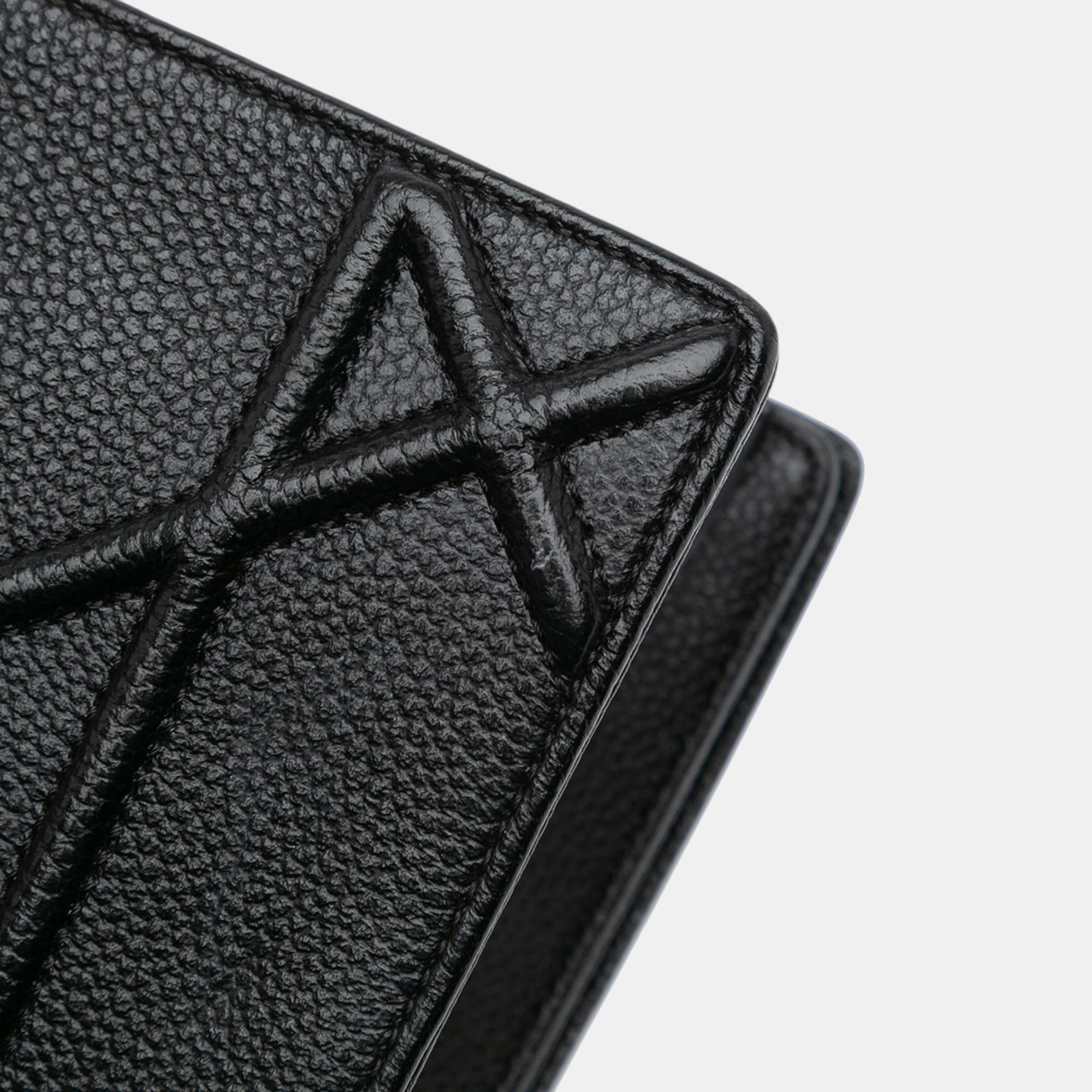 Dior Black Medium Calfskin Diorama Flap 