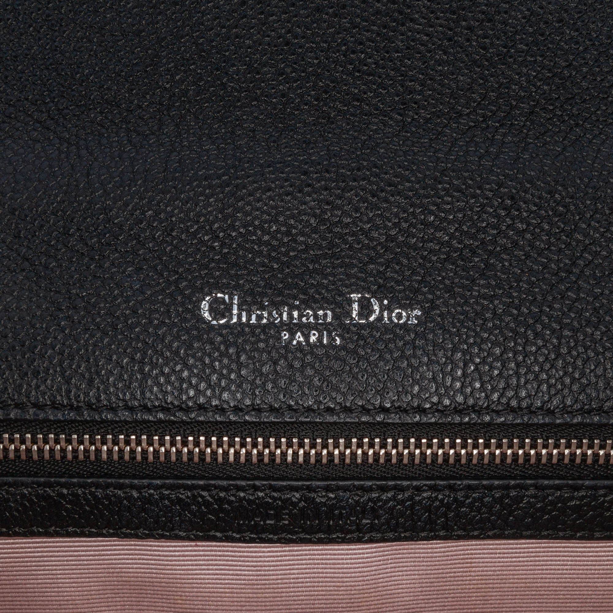 Dior Black Medium Calfskin Diorama Flap 