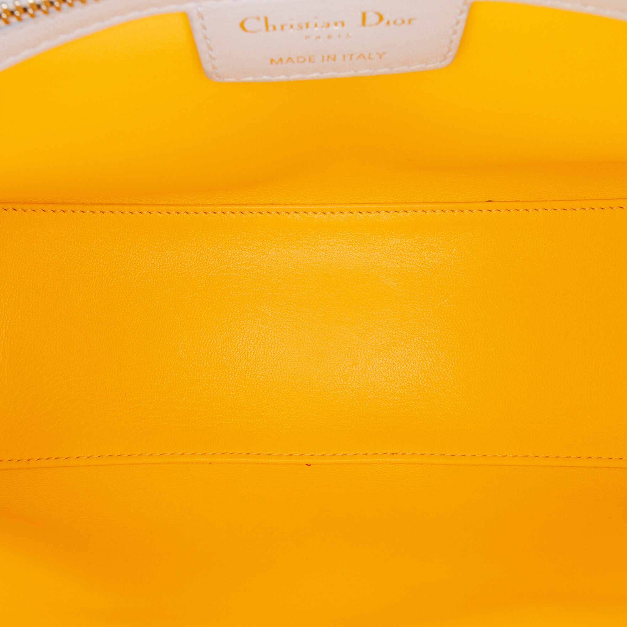 Dior Grey Medium Tricolor Lambskin Cannage Lady Dior 