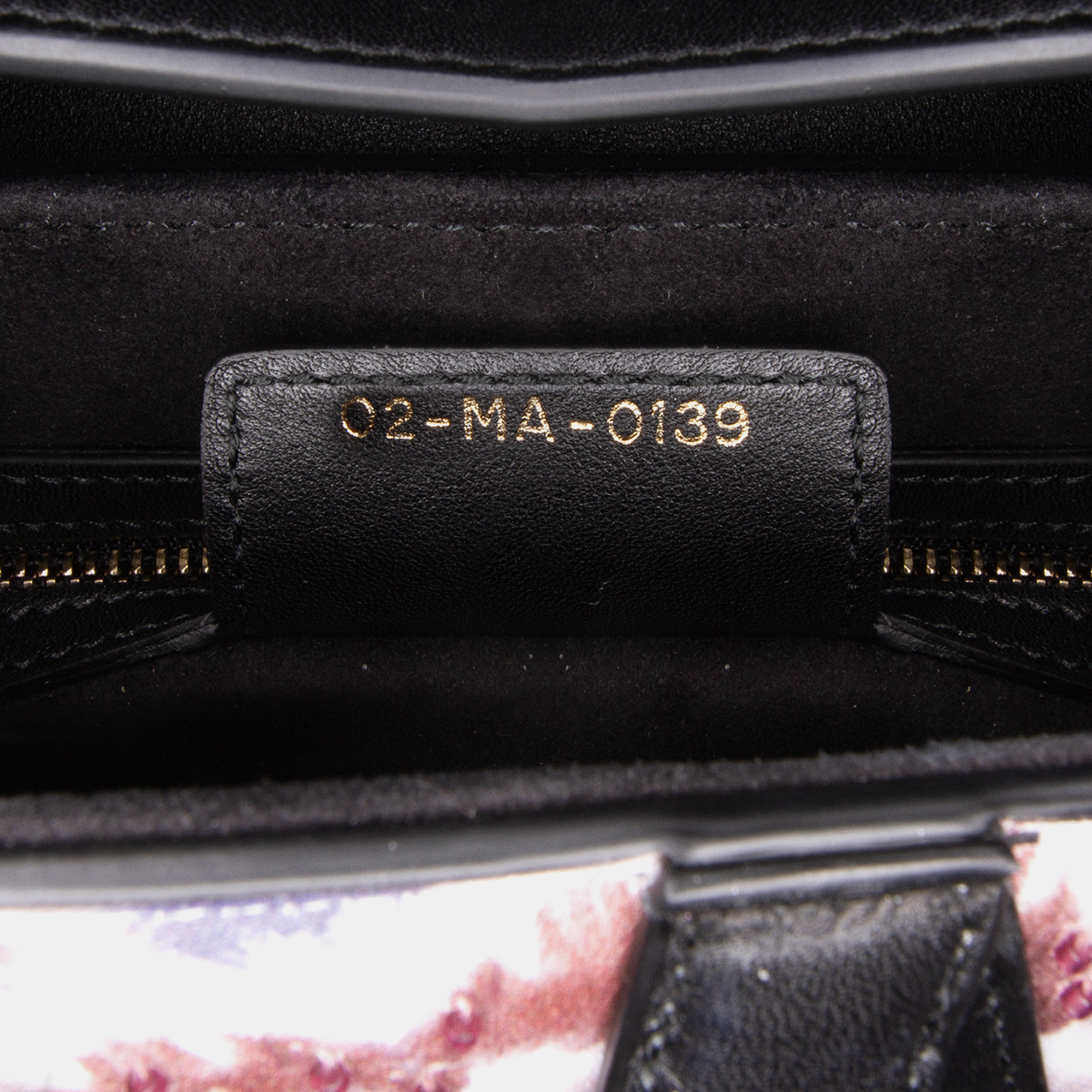 Dior Blue Canvas Embroidered Kaleidiorscopic Saddle Bag 