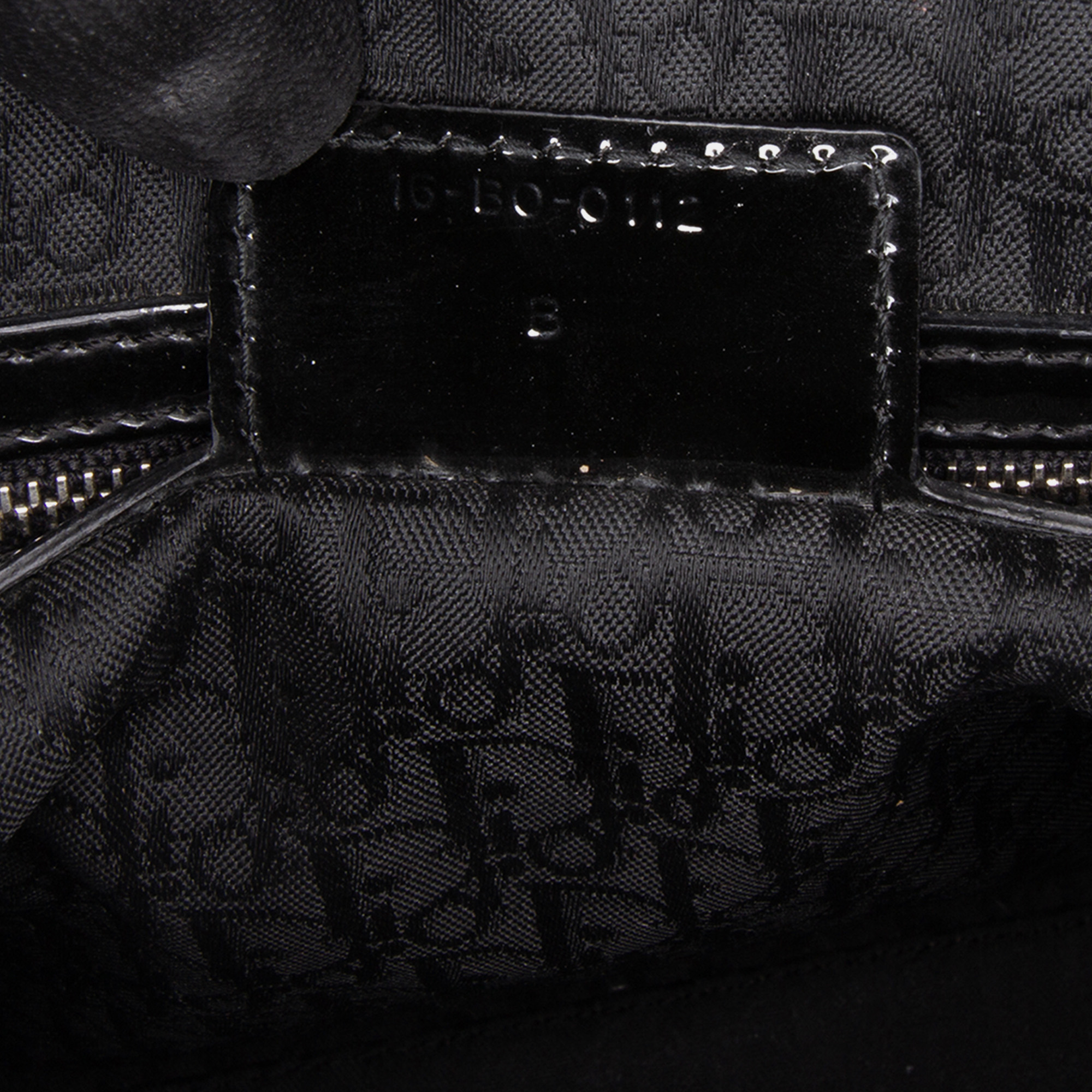 Dior Black Large Patent Cannage Lady Dior Bag 