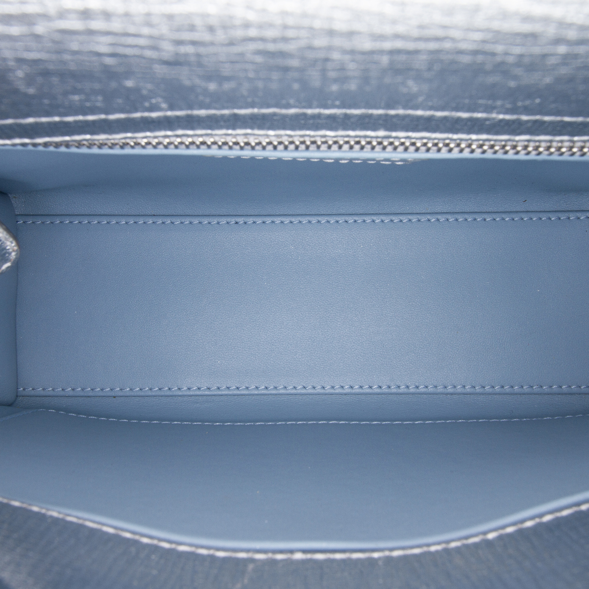 Dior Silver Small Metallic Grained Calfskin Cannage My ABCDior Lady Dior 
