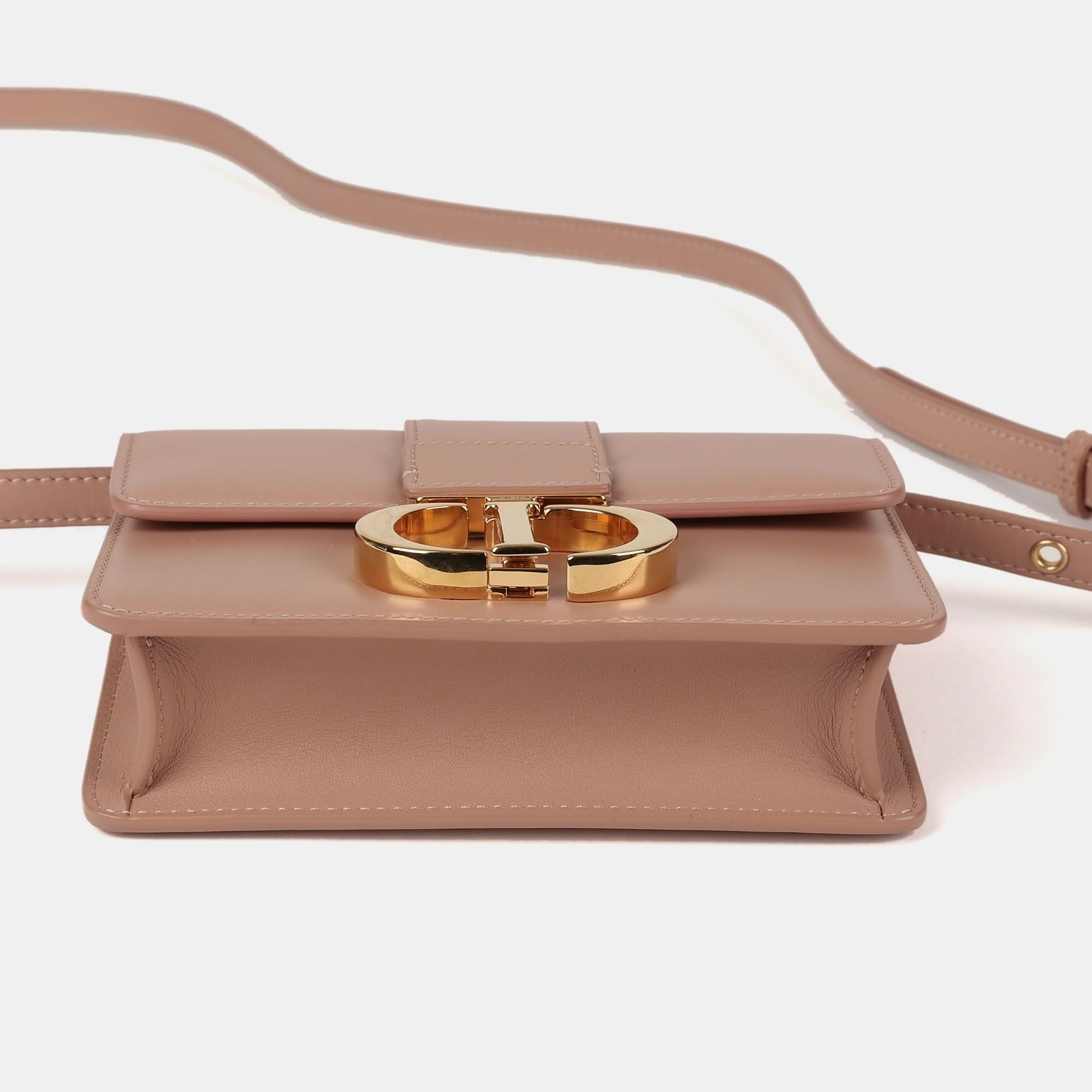 Dior Micro Rose Beige Caprether Montaine 30 Shoulder And Cross Bag 