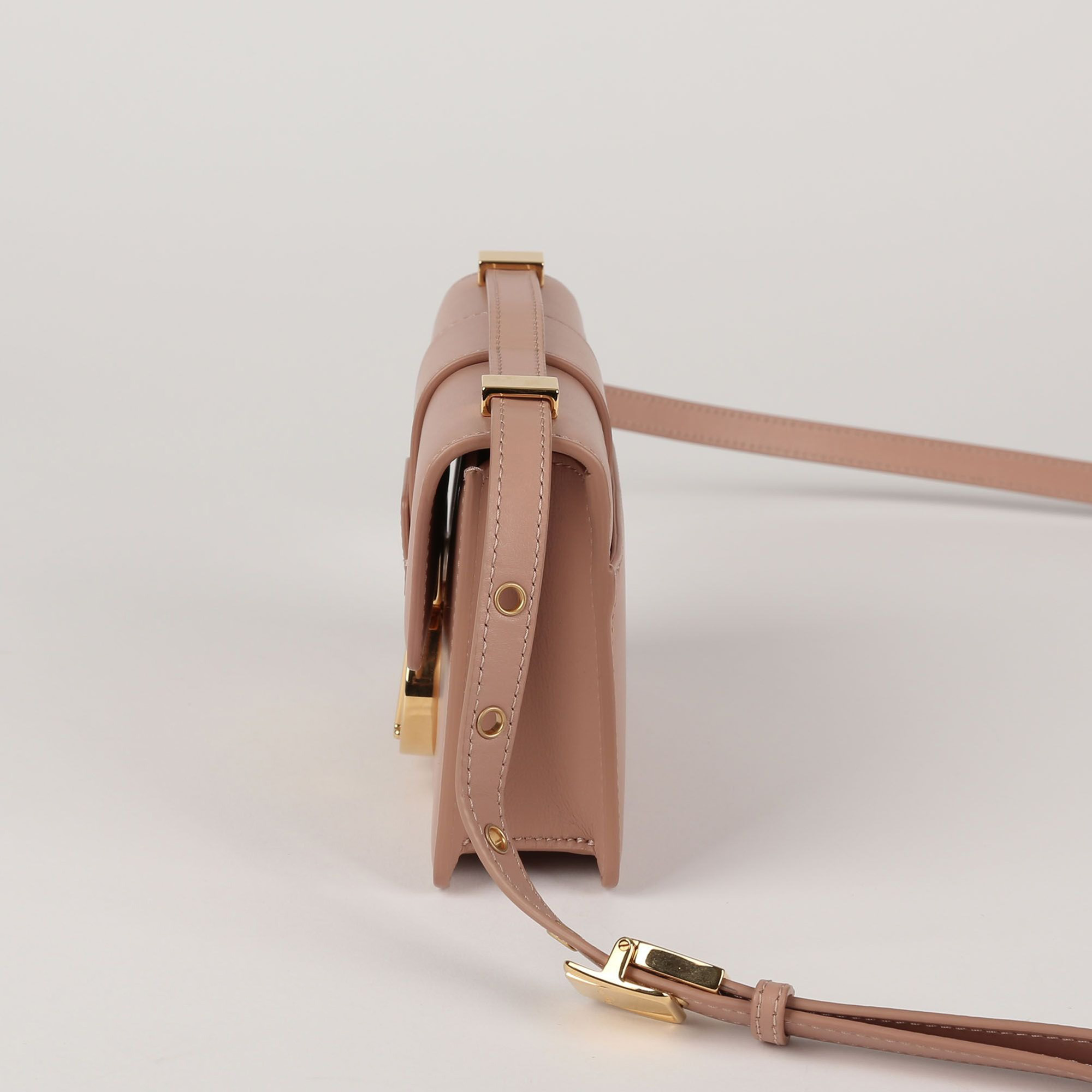 Dior Micro Rose Beige Caprether Montaine 30 Shoulder And Cross Bag 