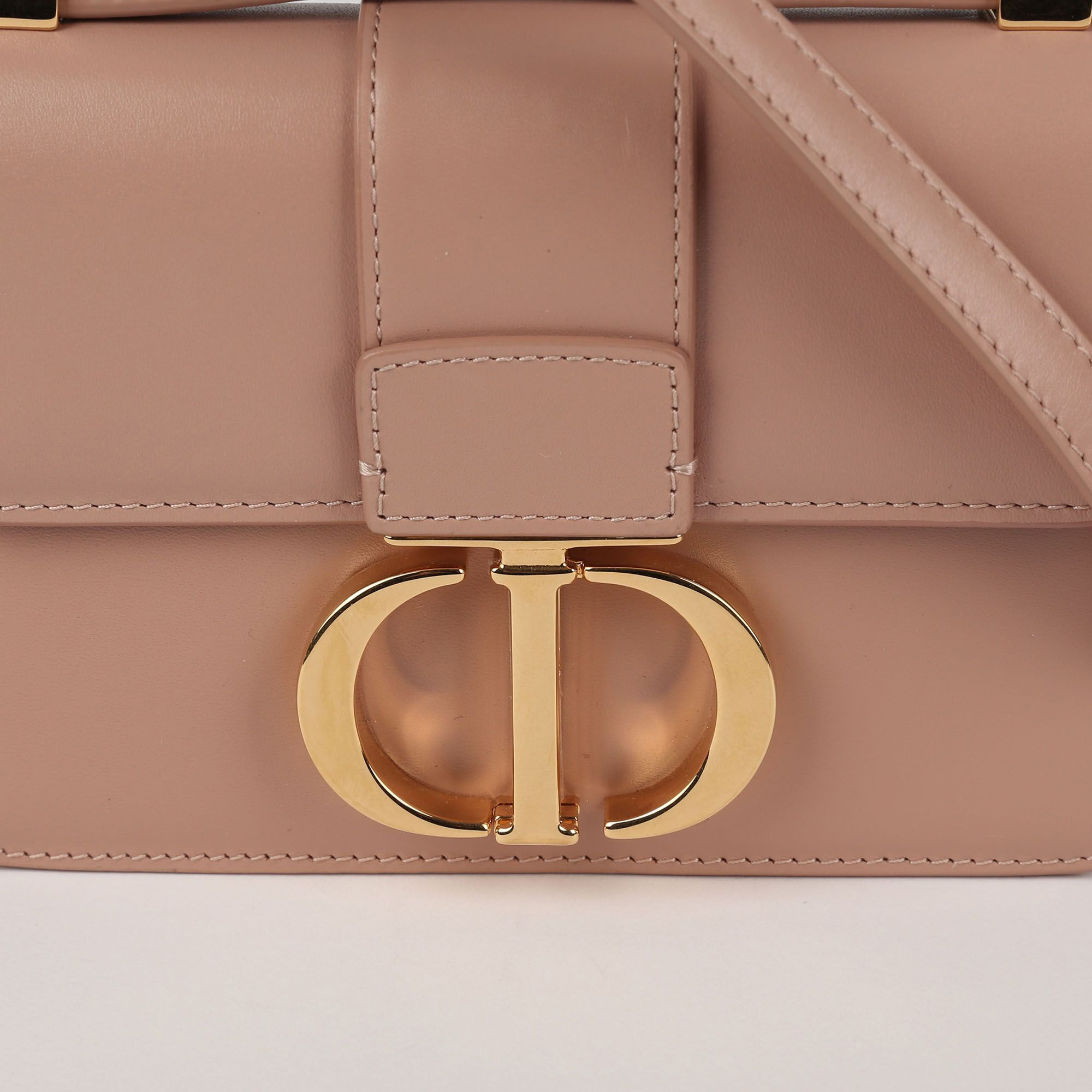 Dior Micro Rose Beige Caprether Montaine 30 Shoulder And Cross Bag 