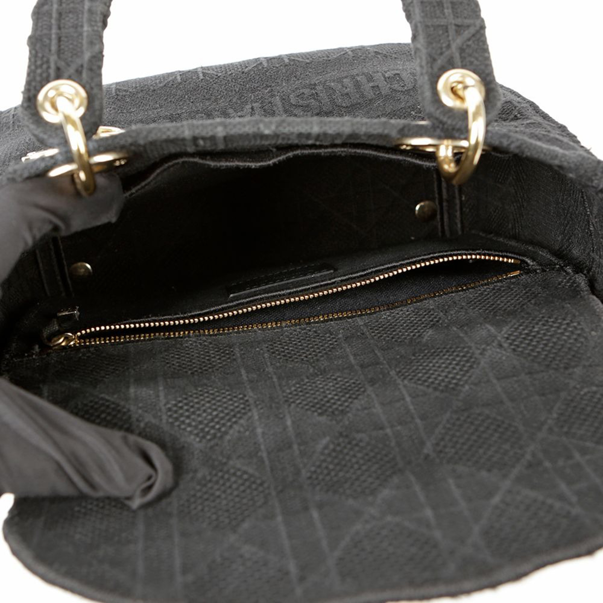 Dior Lady D-LITE Medium Tote And Shoulder Bag 