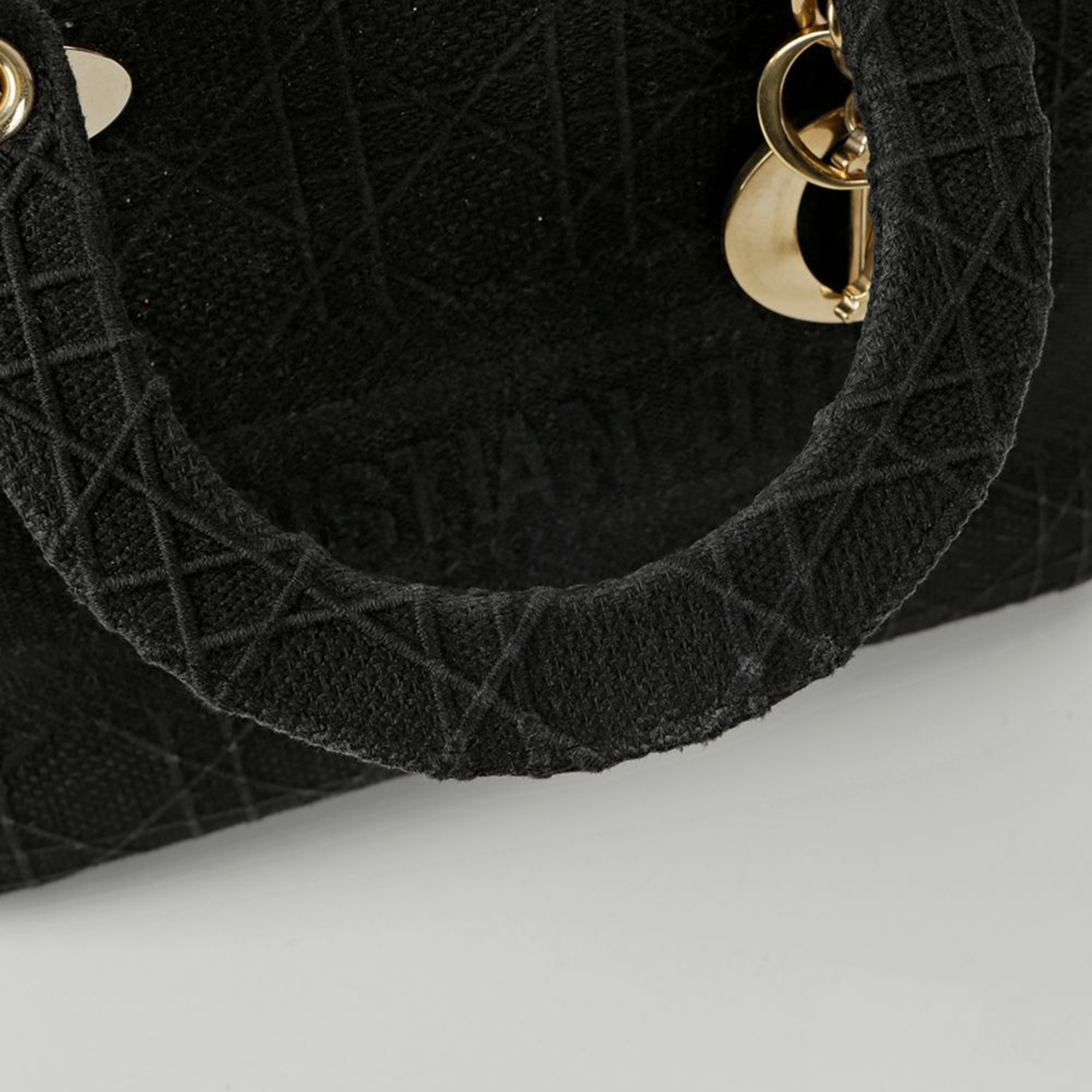 Dior Lady D-LITE Medium Tote And Shoulder Bag 