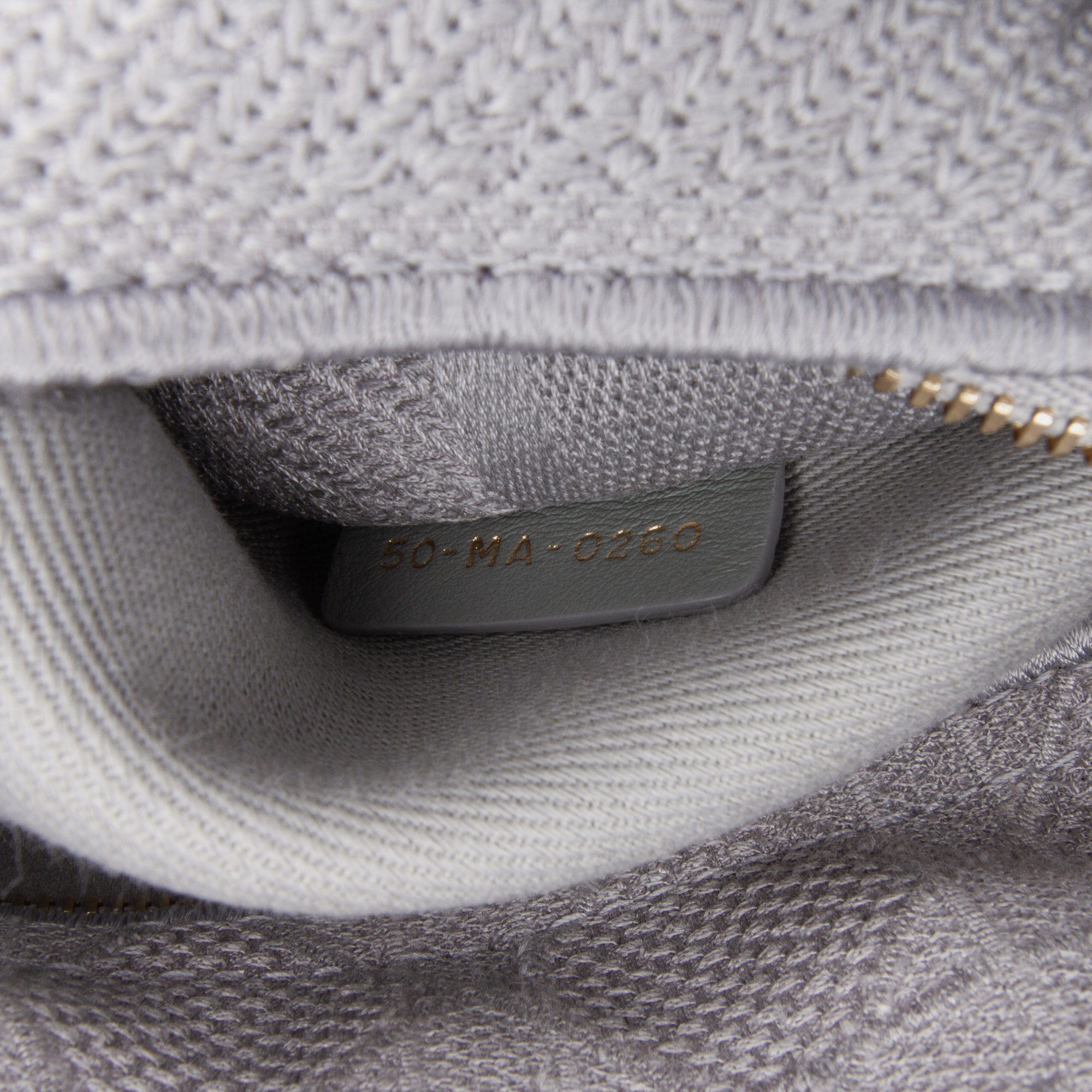 Dior Grey Medium Canvas Cannage Lady D Lite 