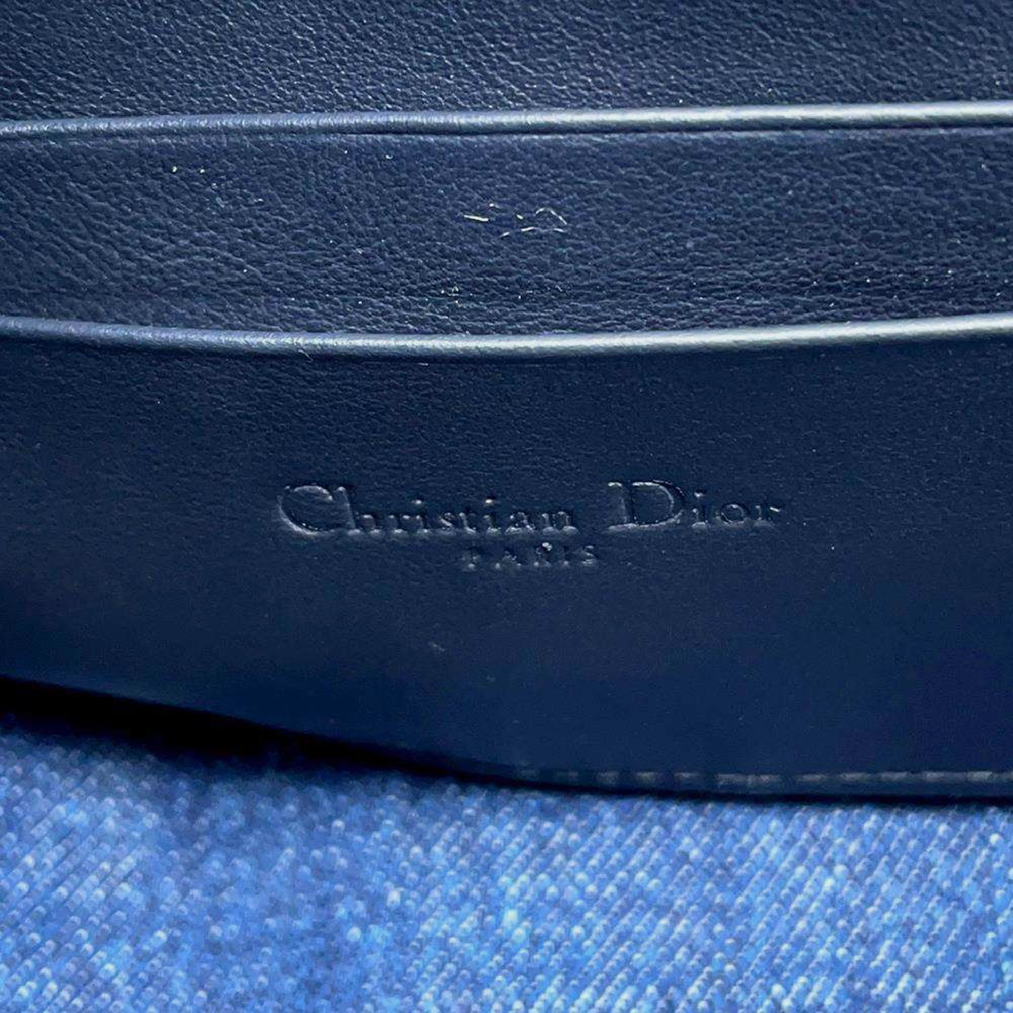 Dior Blue Denim Diorstar Oblique Hobo Bag 