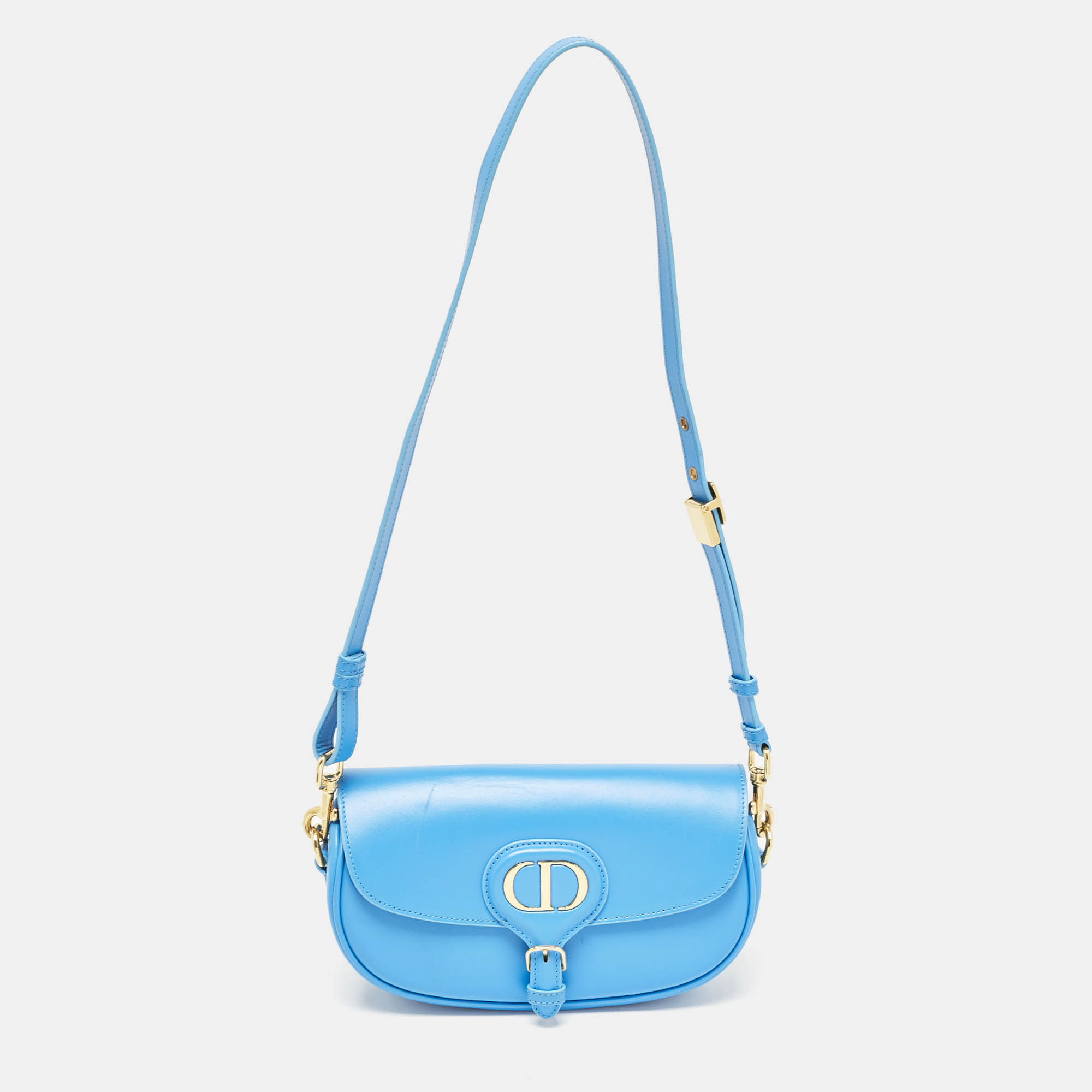 

Dior Blue Leather Bobby East-West Shoulder Bag