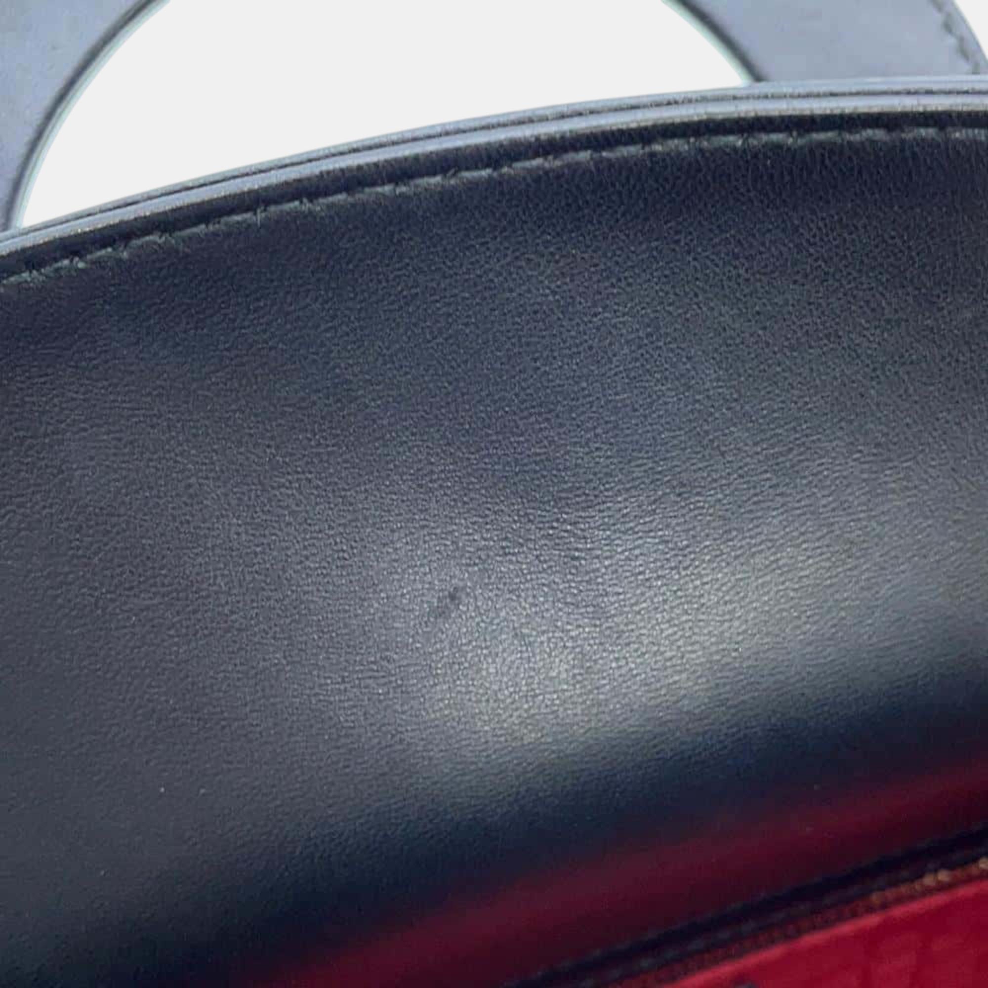 Dior black Cannage lambskin My ABCDior Lady Dior Small handbag 