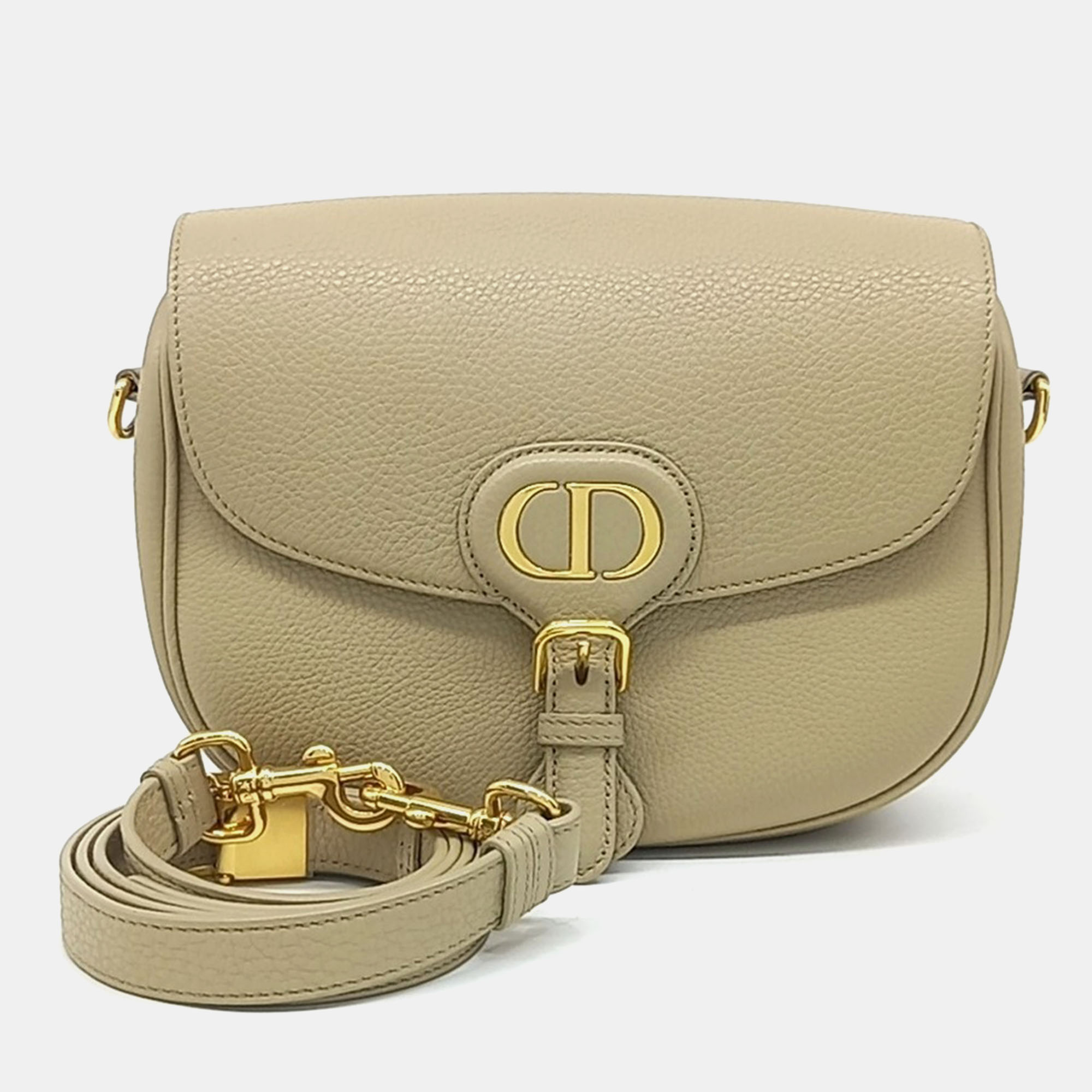 

Dior Beige Leather Bobby Medium Bag