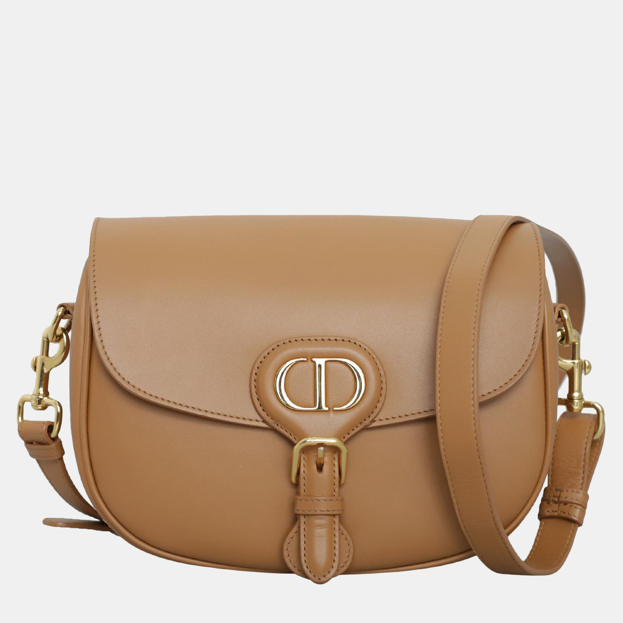

Dior Brown Leather Medium Bobby Bag