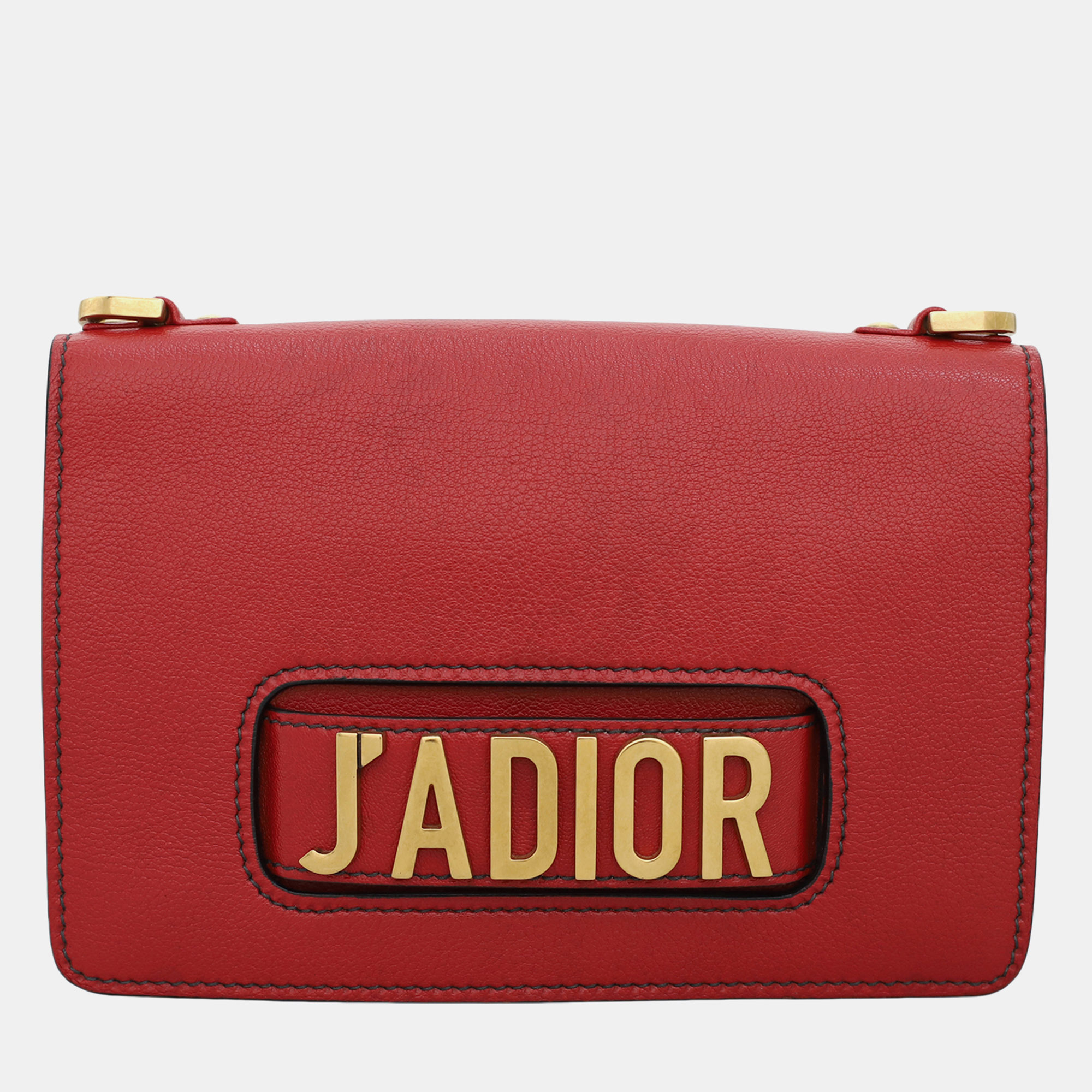 

Dior J'Adior Flap Bag, Red