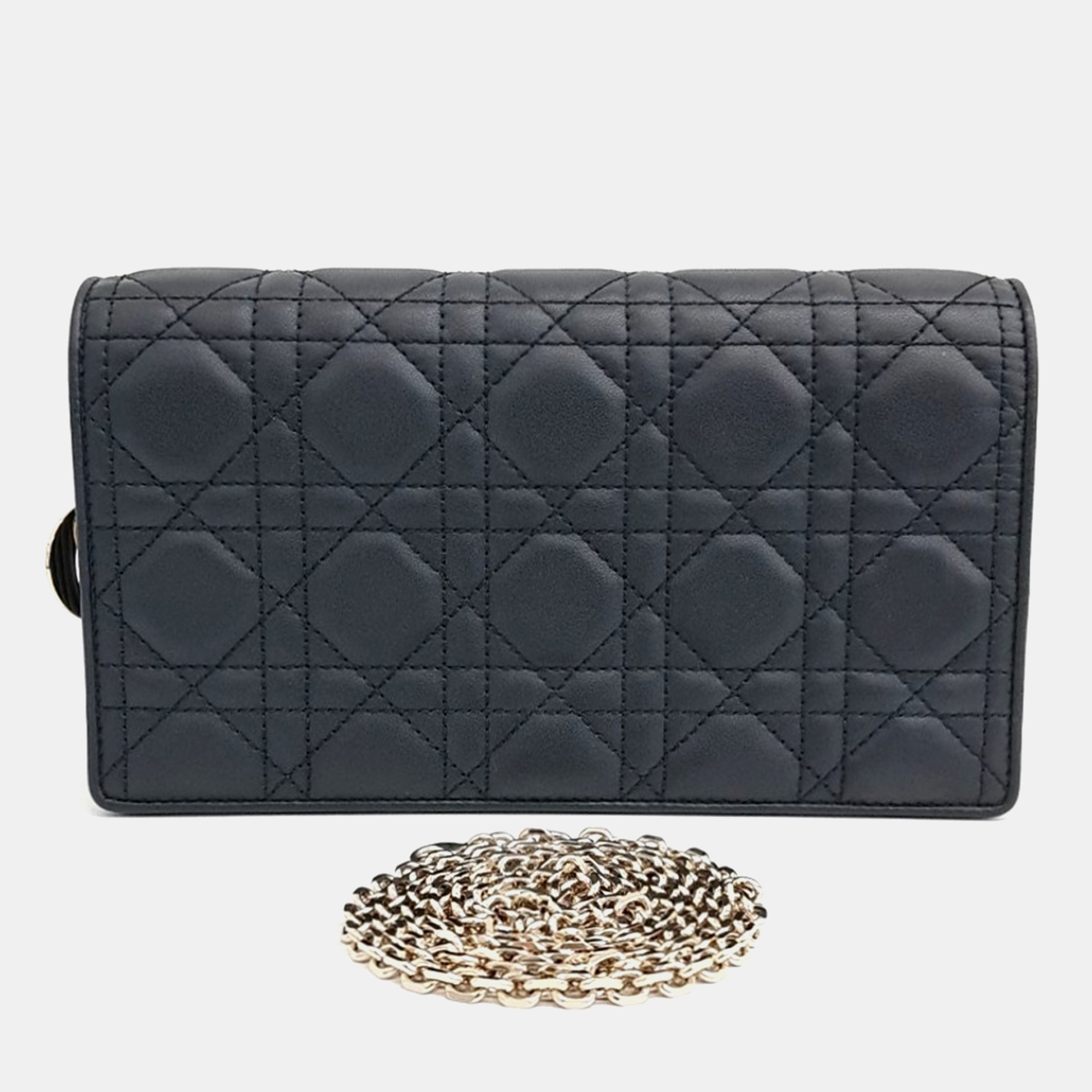

Dior Black Leather Cannage crossbody Bag