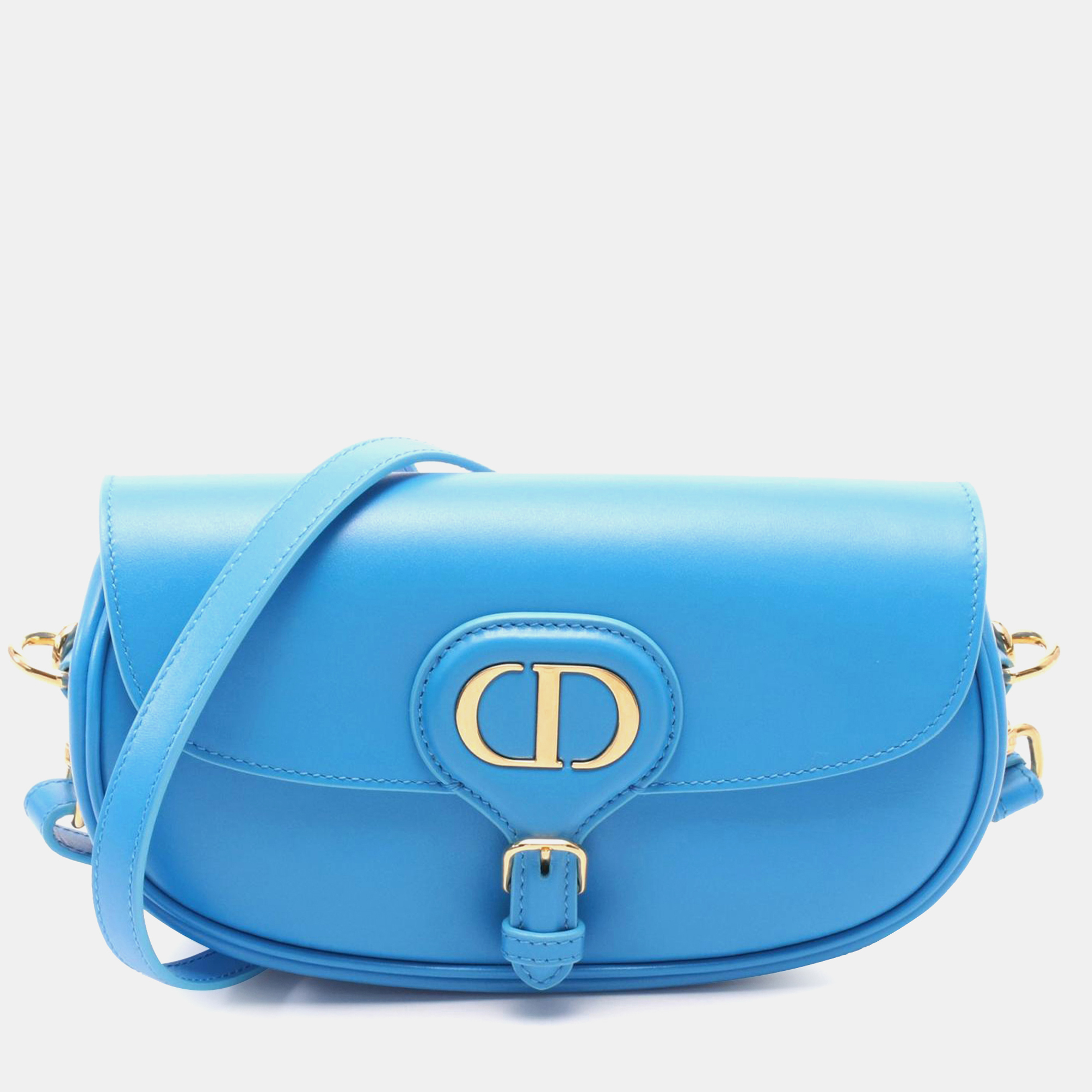 

Dior Blue Calfskin Bobby East West Crossbody