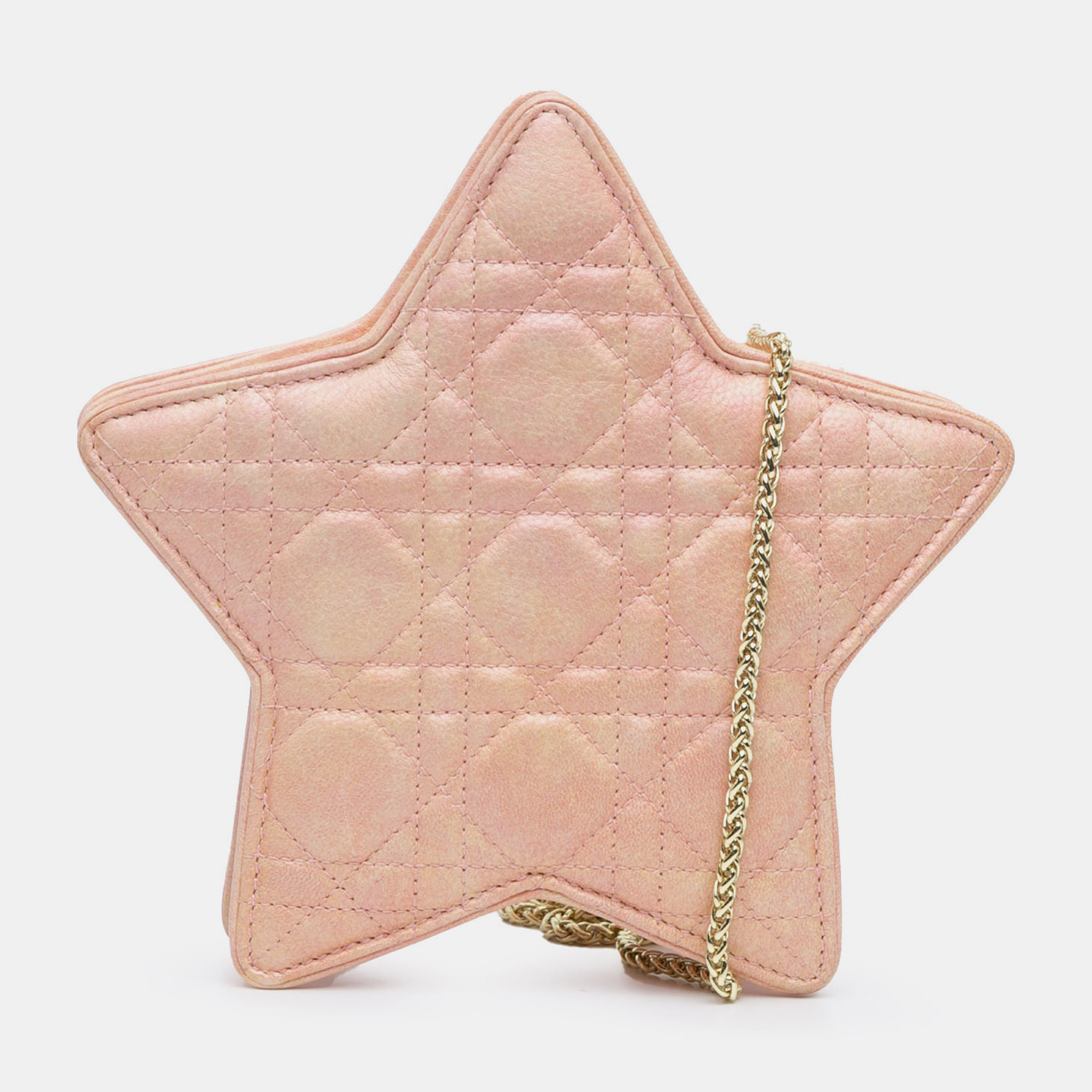 

Dior Pink Lambskin Cannage Kids Star Crossbody