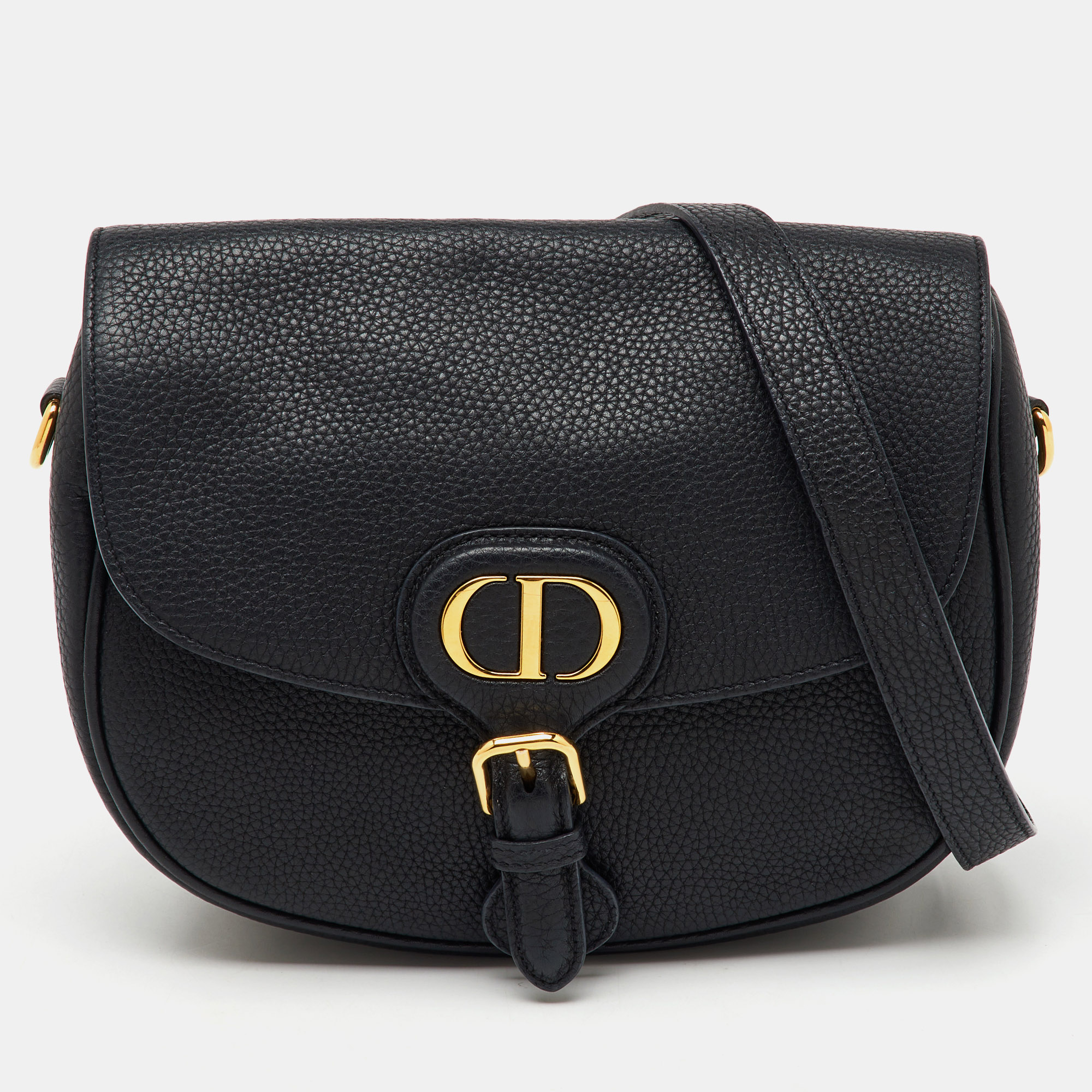 

Dior Black Leather Medium Bobby Shoulder Bag