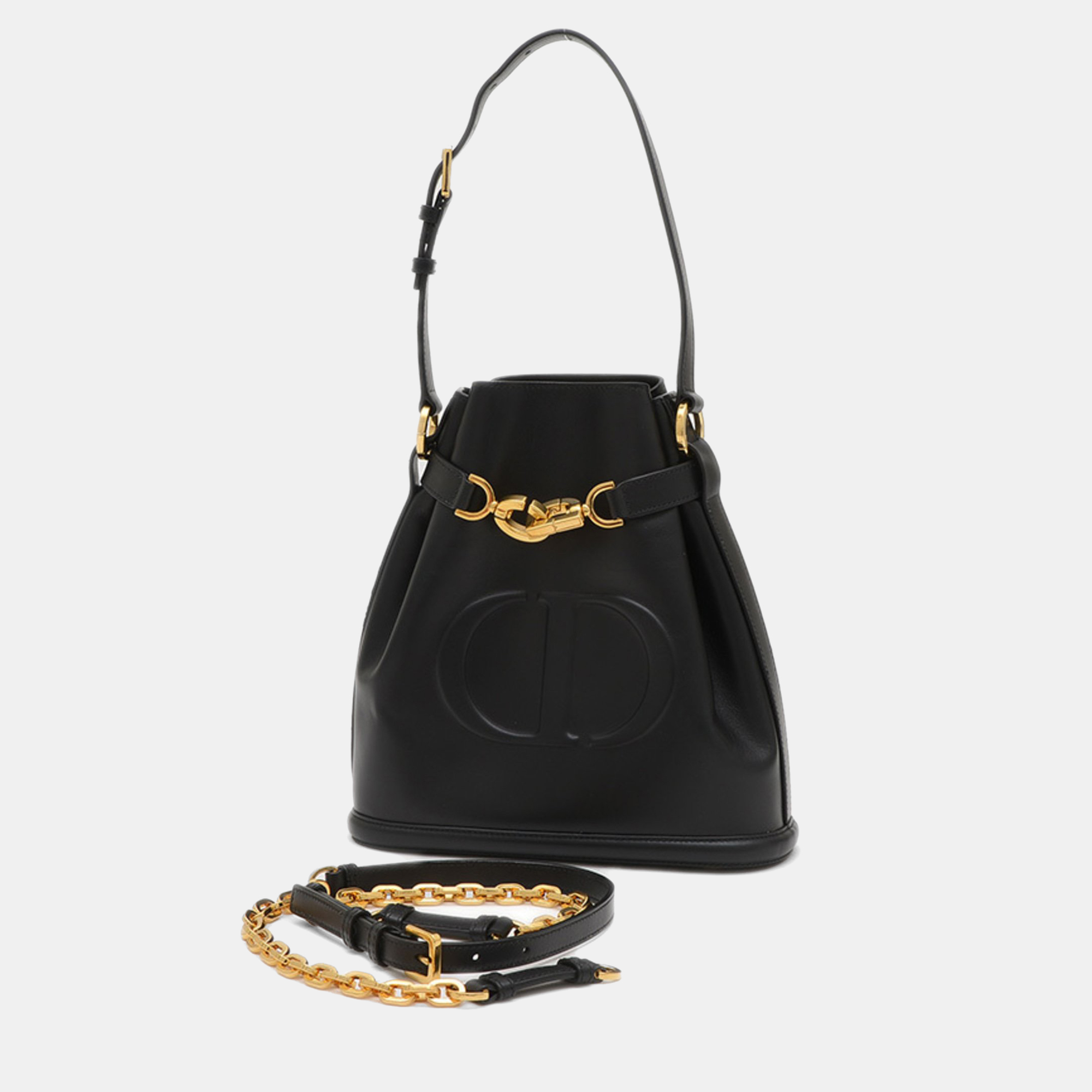 

Christian Dior Dior C'Estdior Medium Bag Shoulder Black