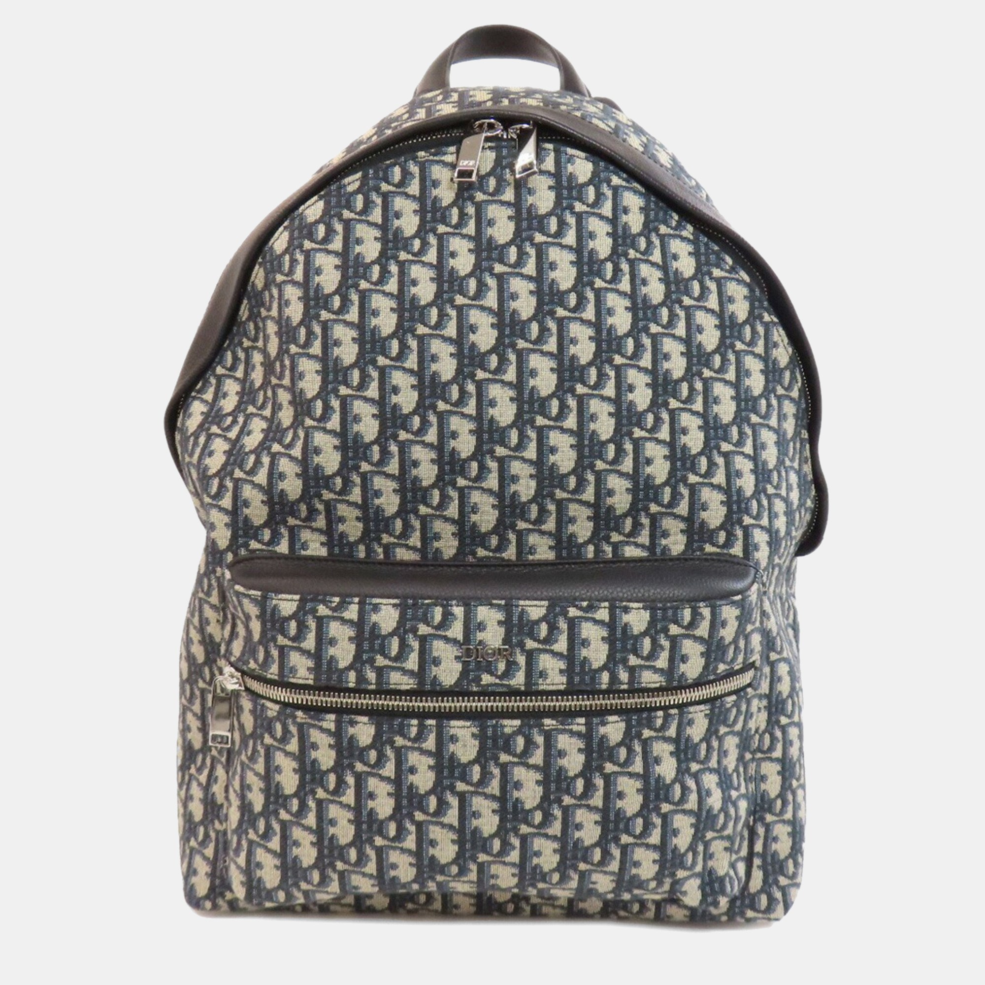 

Christian Dior Trotter Pattern Backpack Canvas, Blue