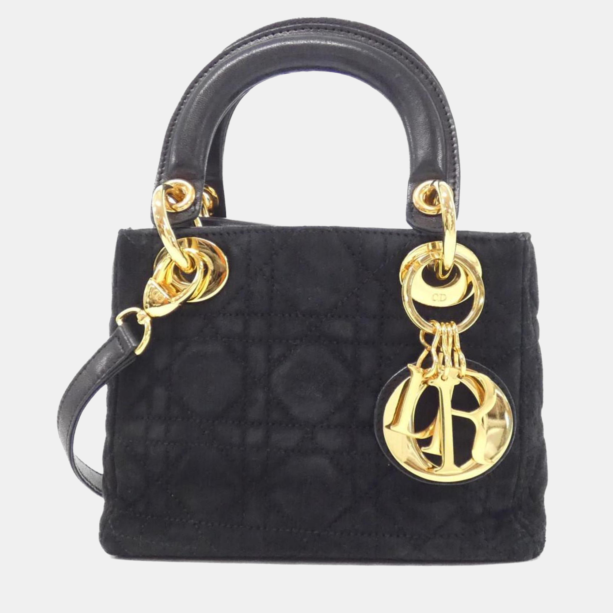 

Christian Dior Lady Mini Handbag, Black