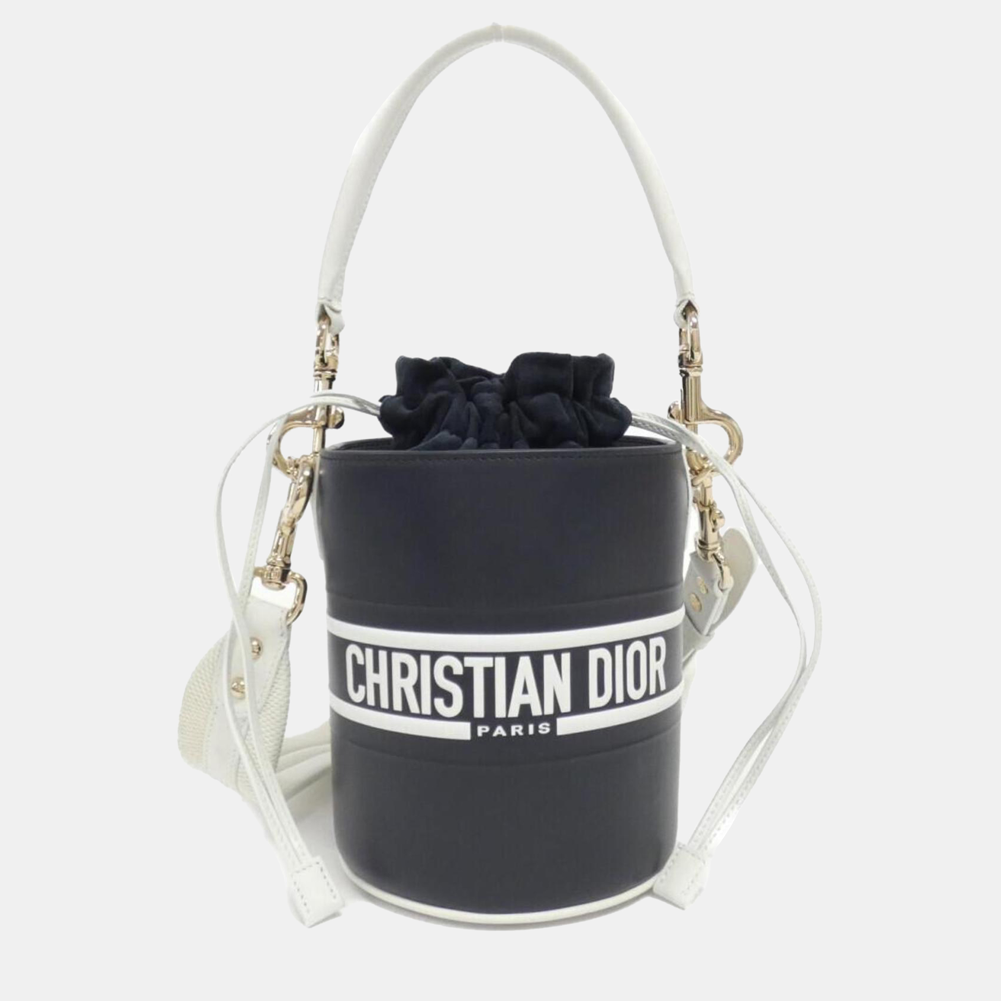 

Christian Dior Vibe Micro Bucket Shoulder Bag, Black
