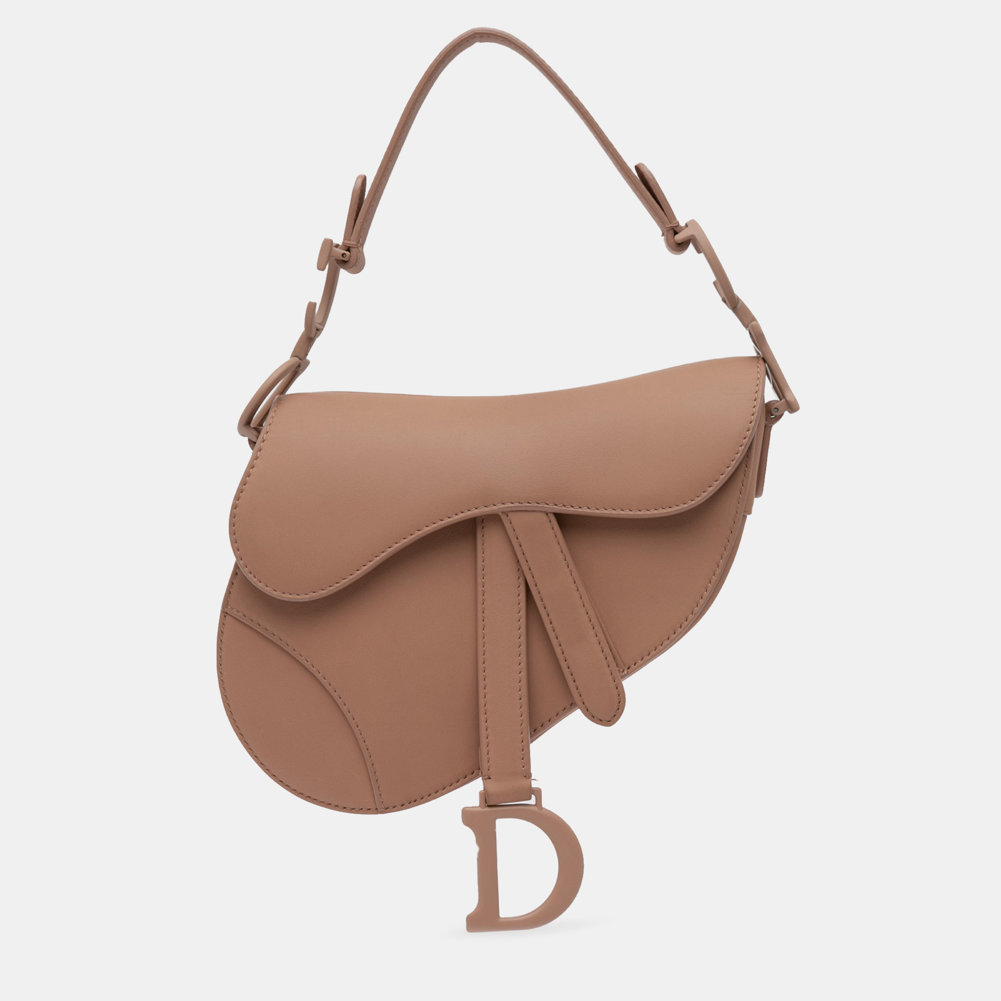

Dior Brown Mini Leather Saddle