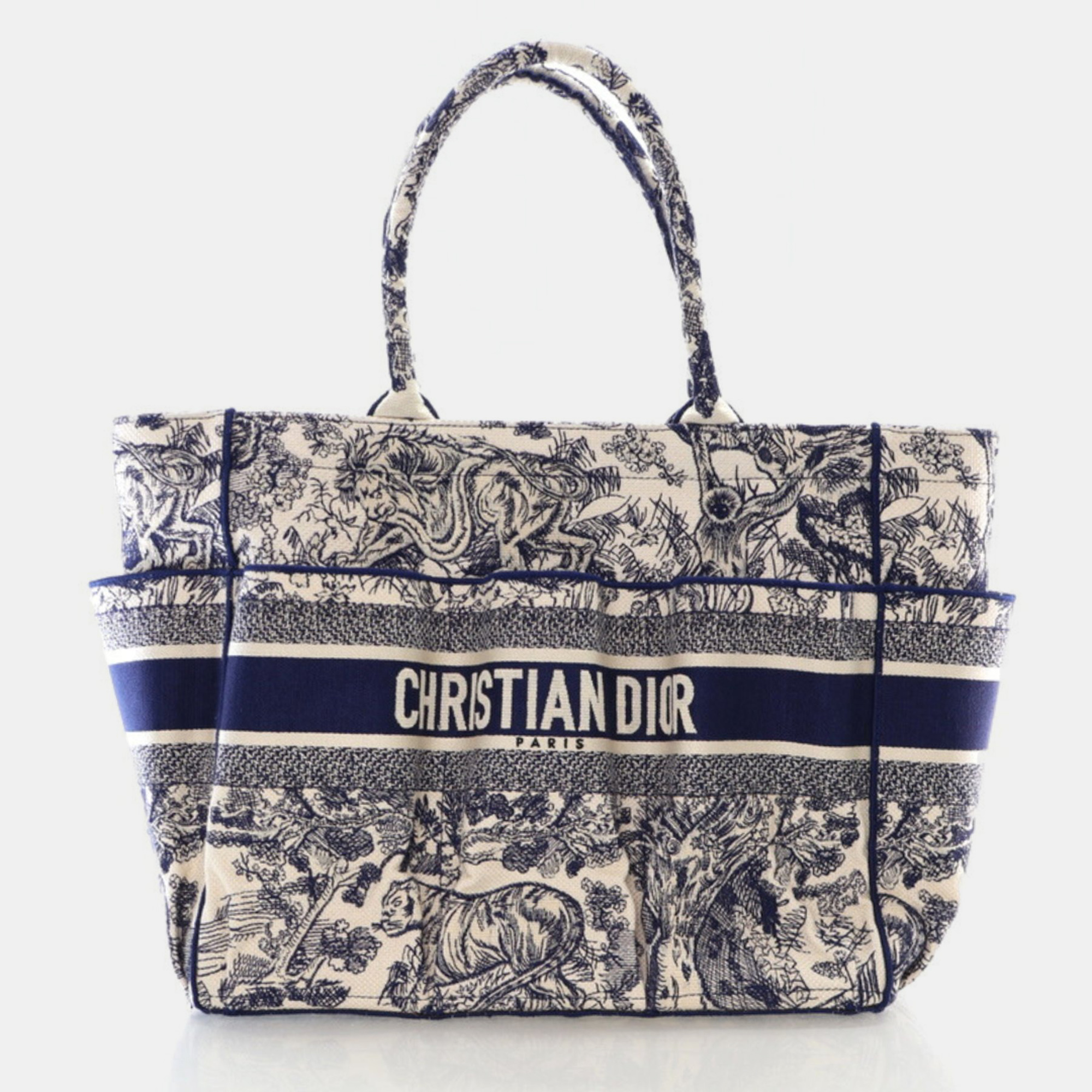 

Dior Toile De Jouy Catherine Tote, Blue