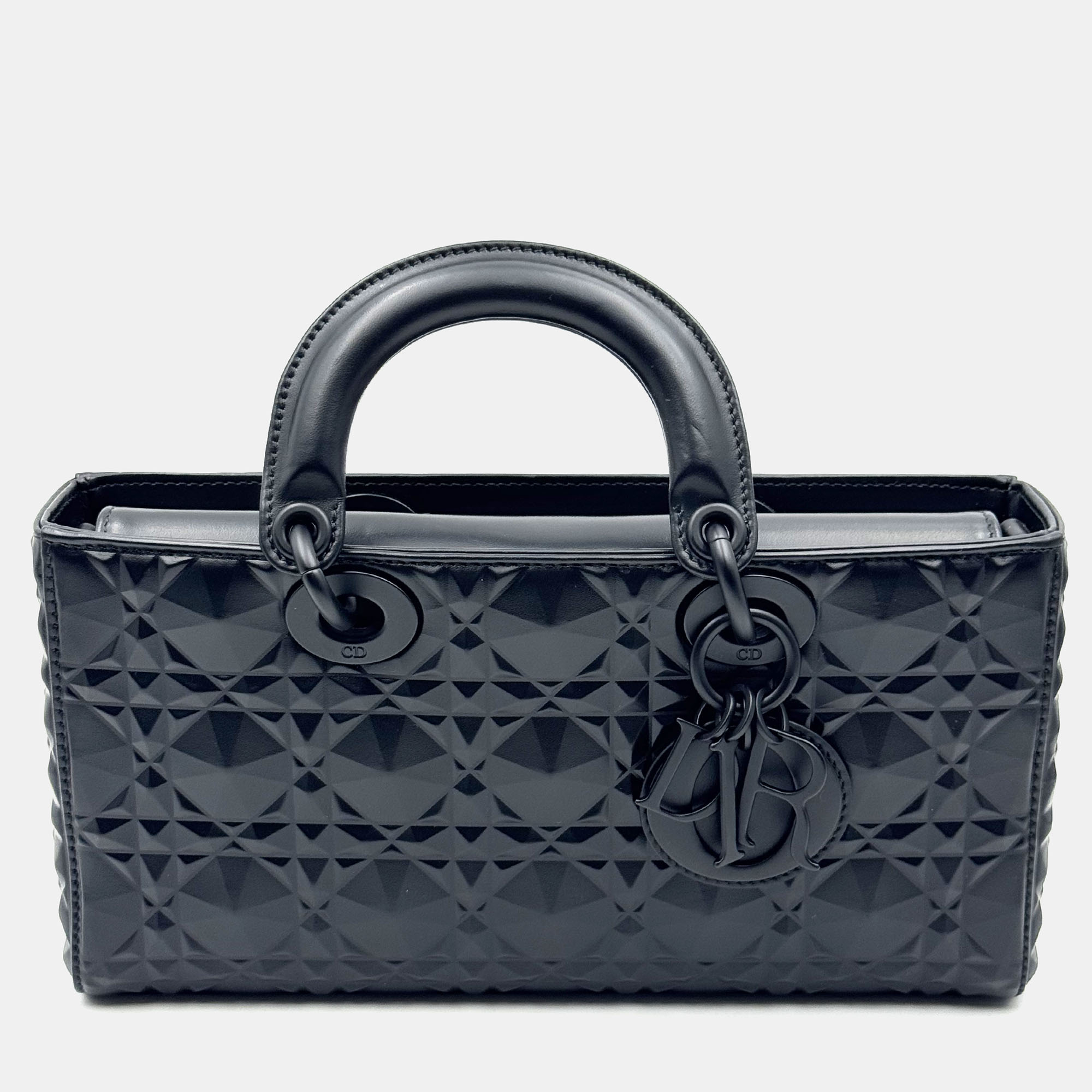

Dior Lady D-Joy Black Leather Shoulder Bag