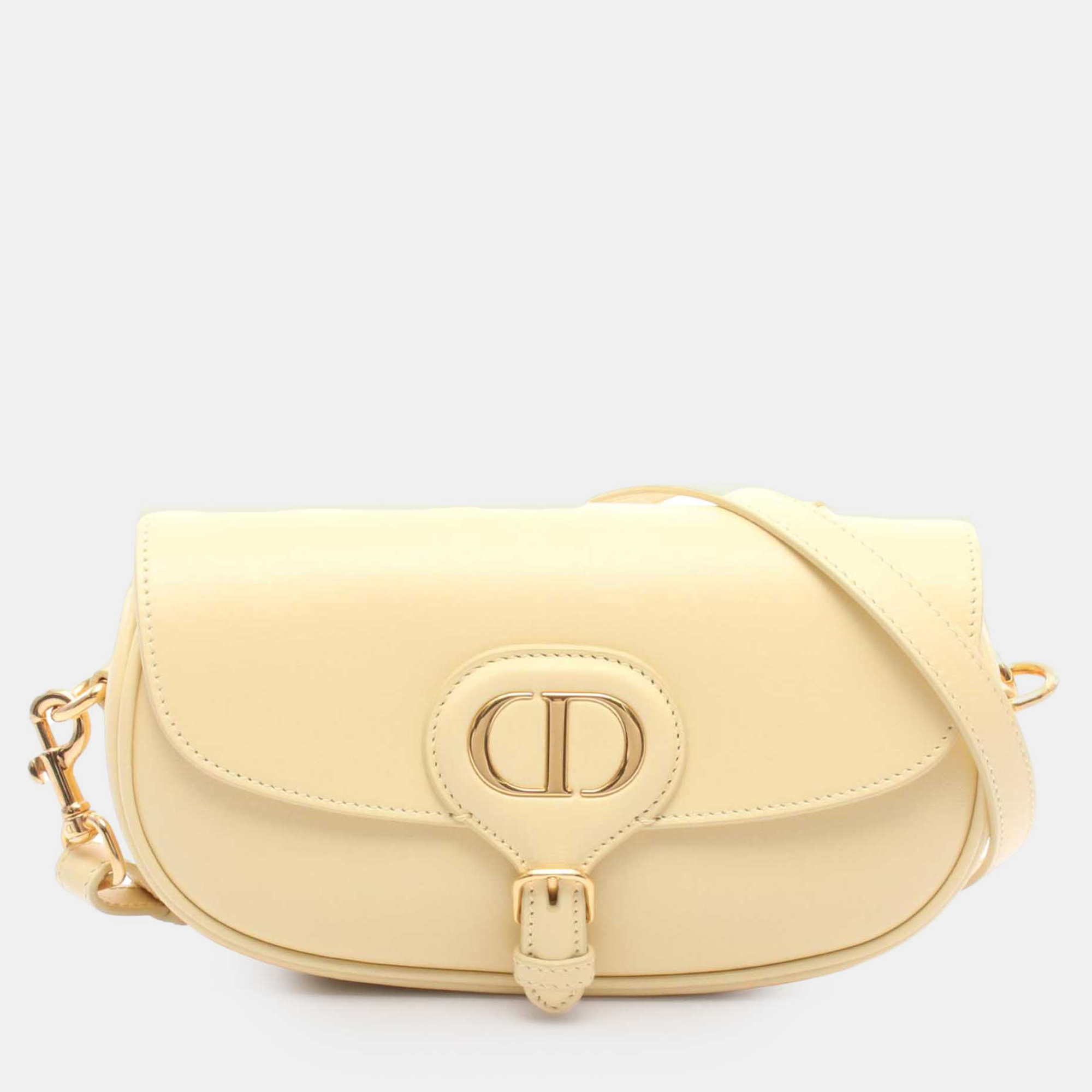 

Dior Yellow Calfskin Bobby East West Crossbody