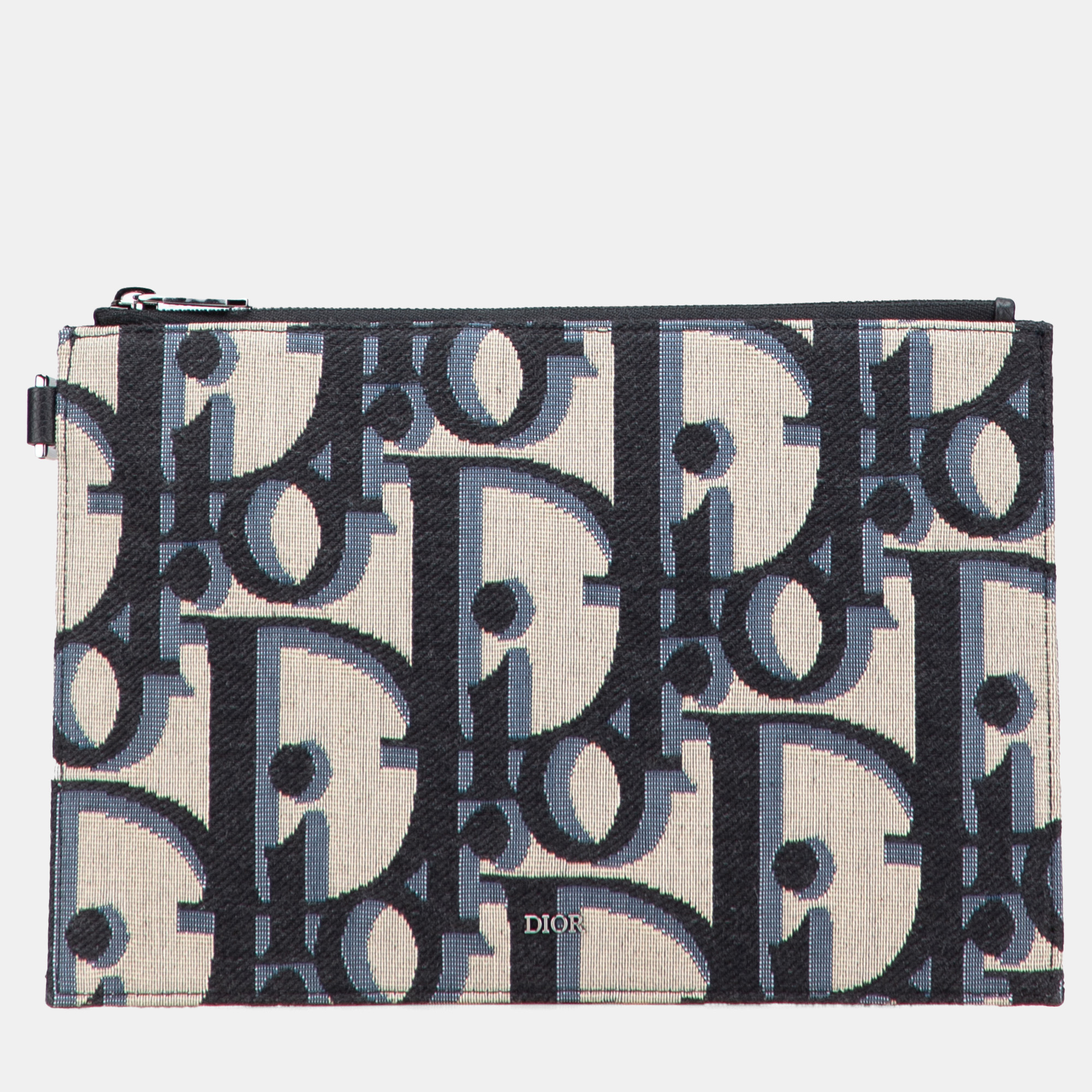 

Dior Blue Oblique A5 Clutch
