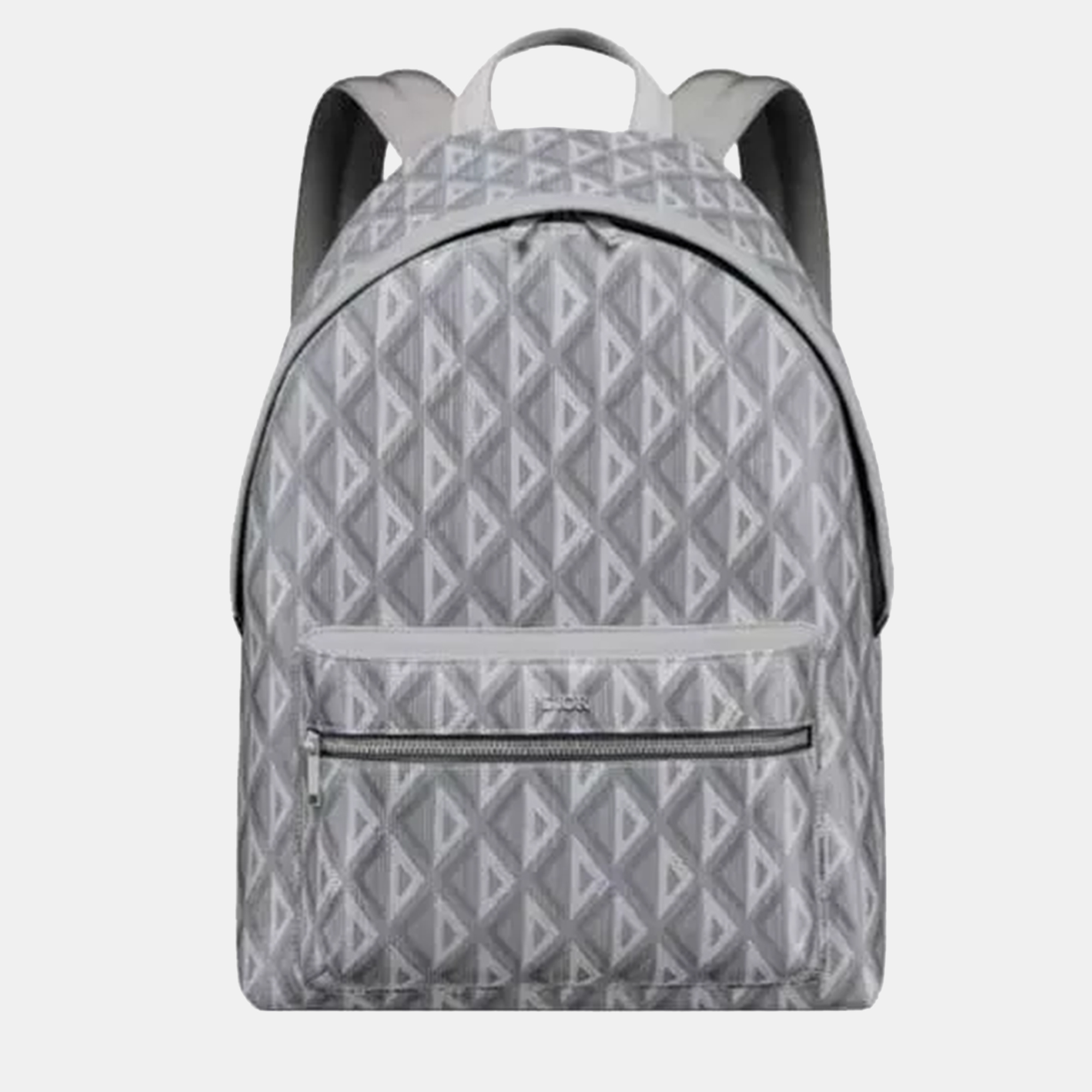 

Dior Rider Backpack Gray CD Diamond Coated Cotton Canvas Backpack, Grey