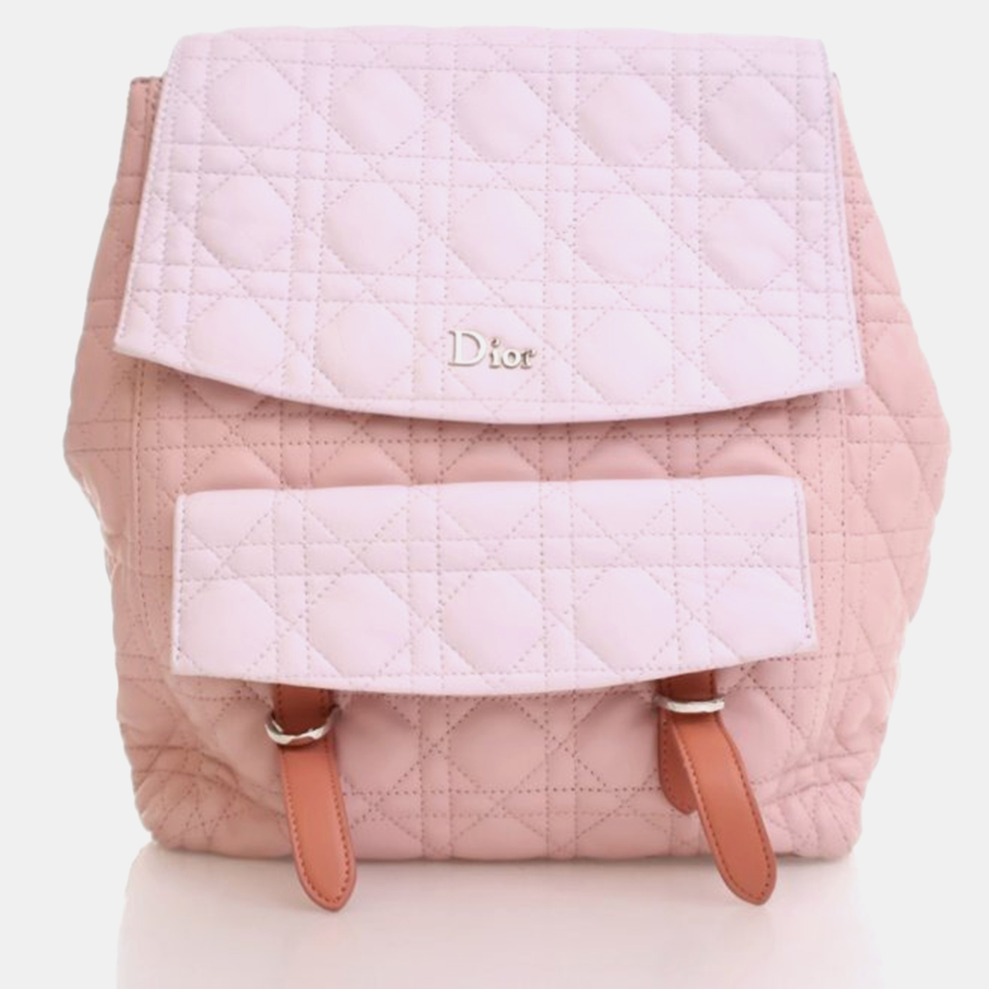 

Dior Stardust Pink/Purple Lambskin Backpack Bag