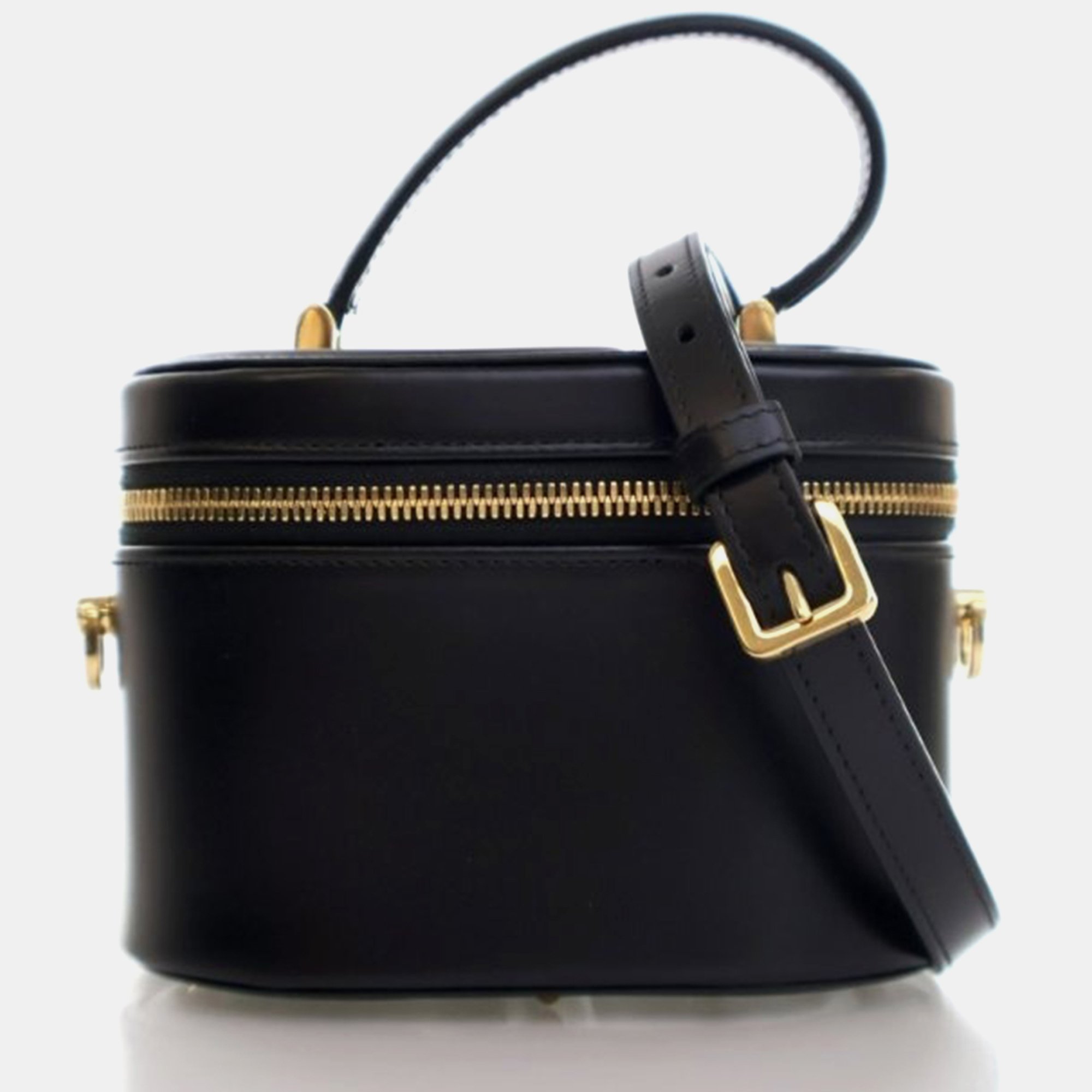 

Dior Vanity Case Small Black Calfskin Shoulder Bag