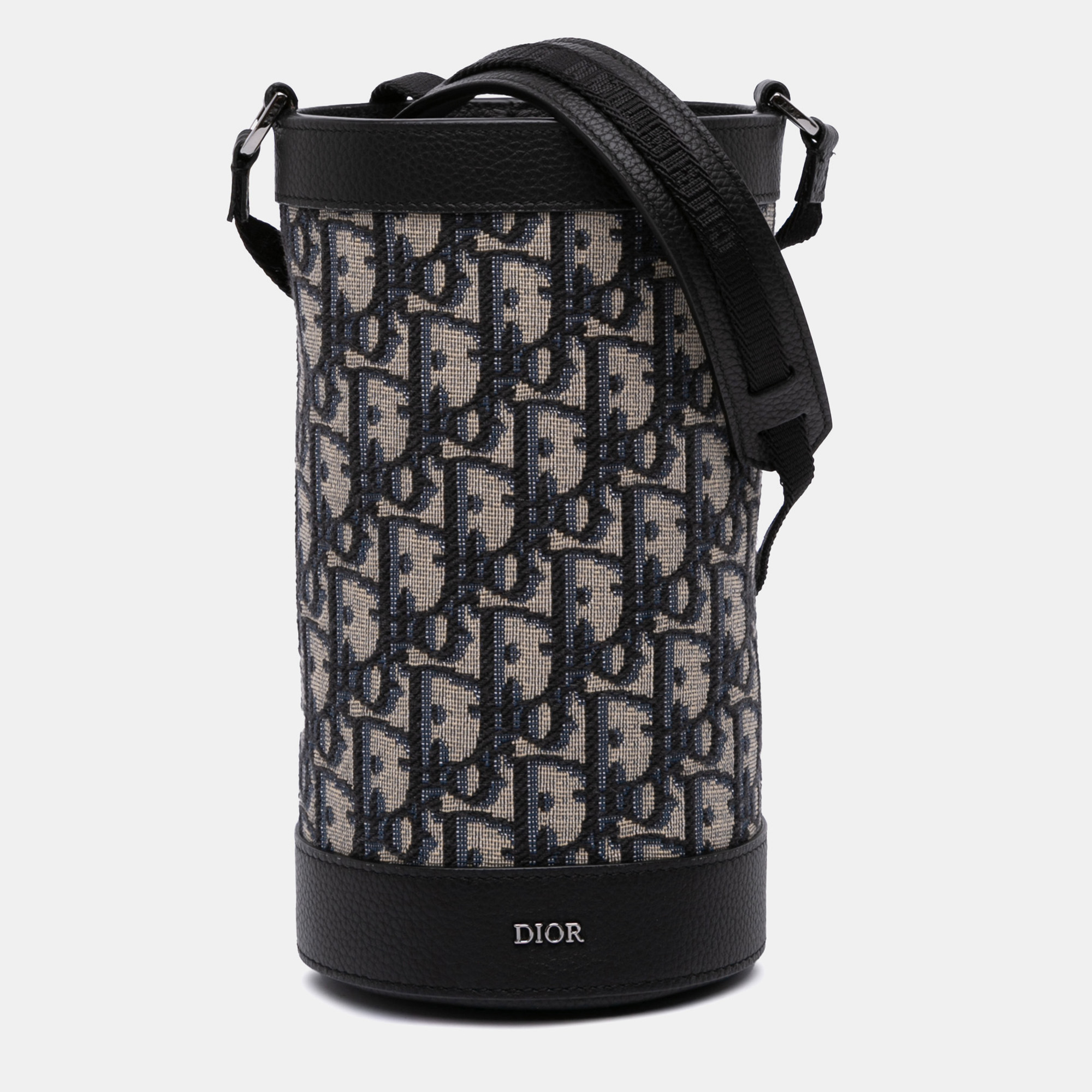 

Dior Blue Oblique Canvas Thermo Bottle Holder