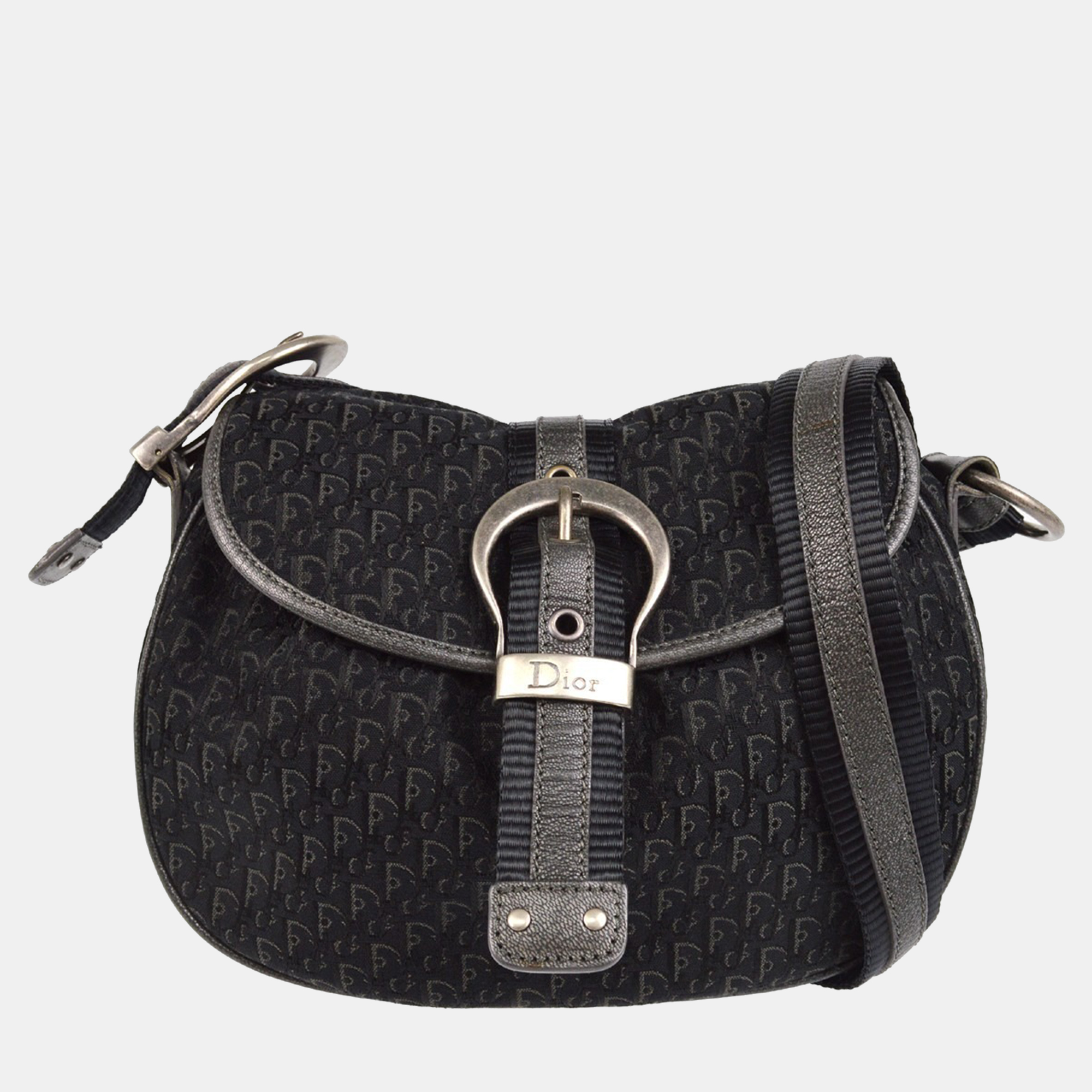 

Christian Dior Trotter Black Crossbody Bag