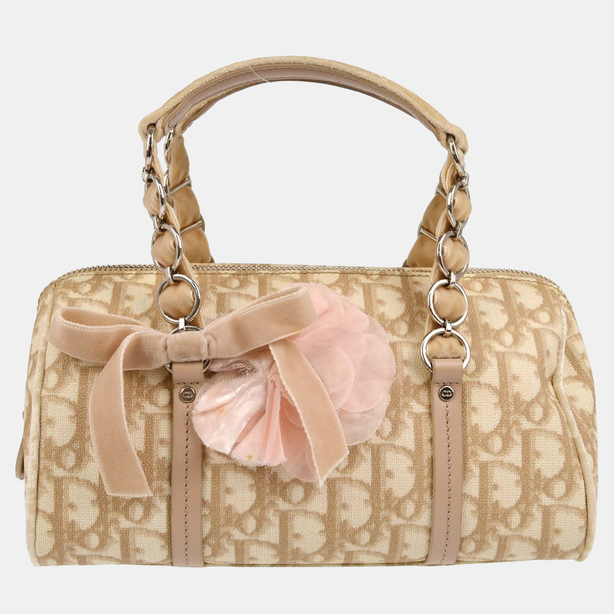 

Christian Dior Romanttic Handbag Beige Trotter