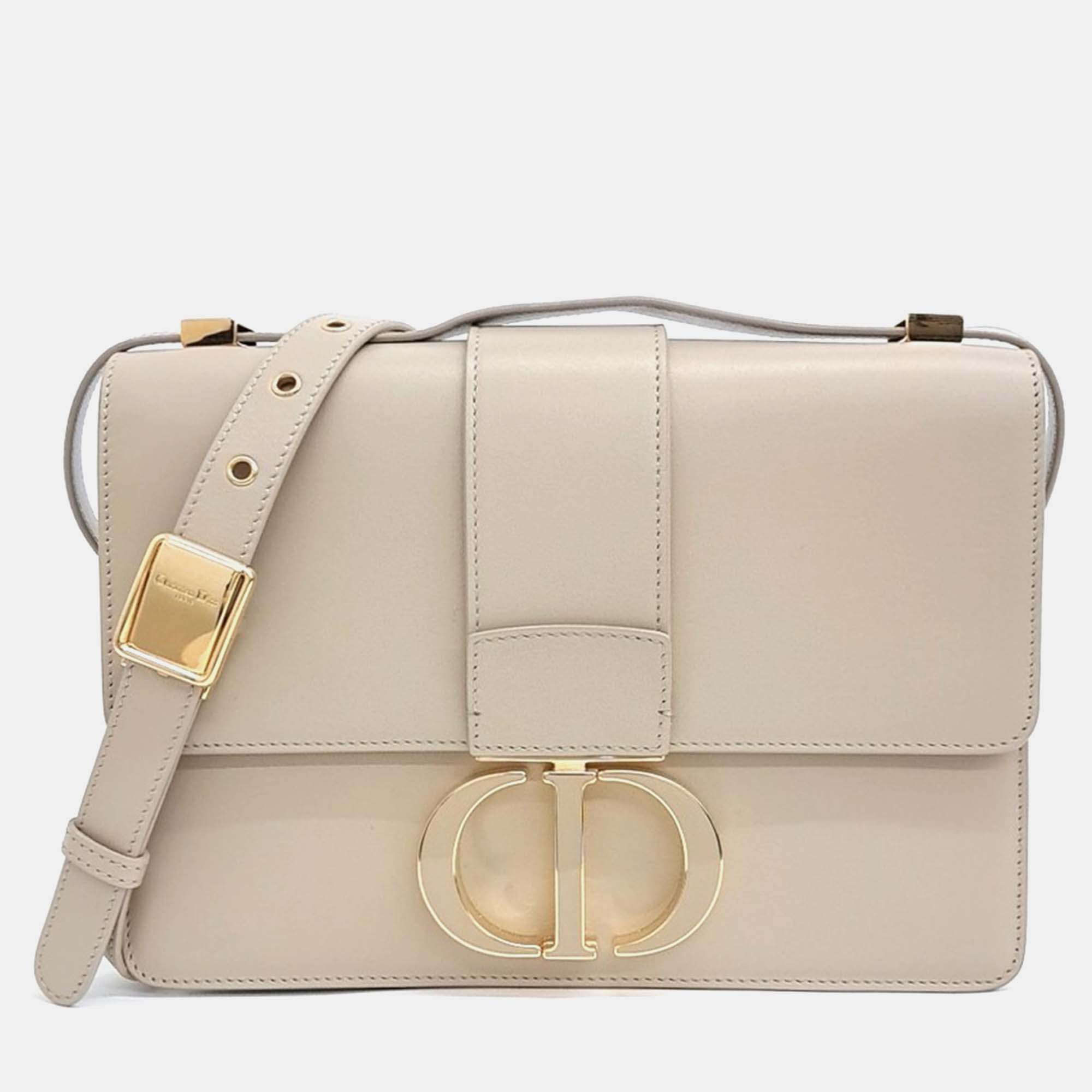 

Dior Beige Leather 30 Montaigne Bag