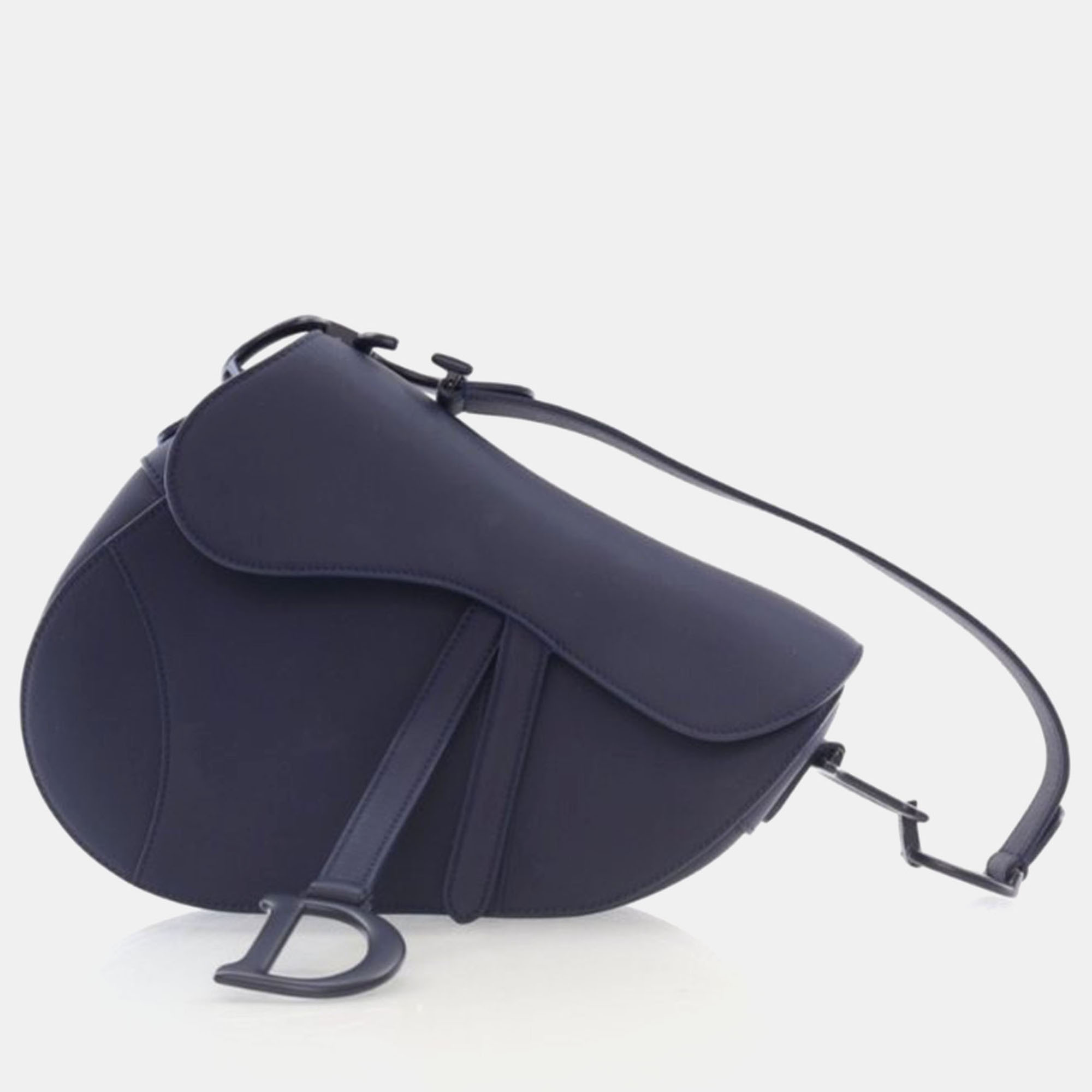 

Dior Saddle Medium Navy Blue Ultra Matte Calfskin Shoulder Bag