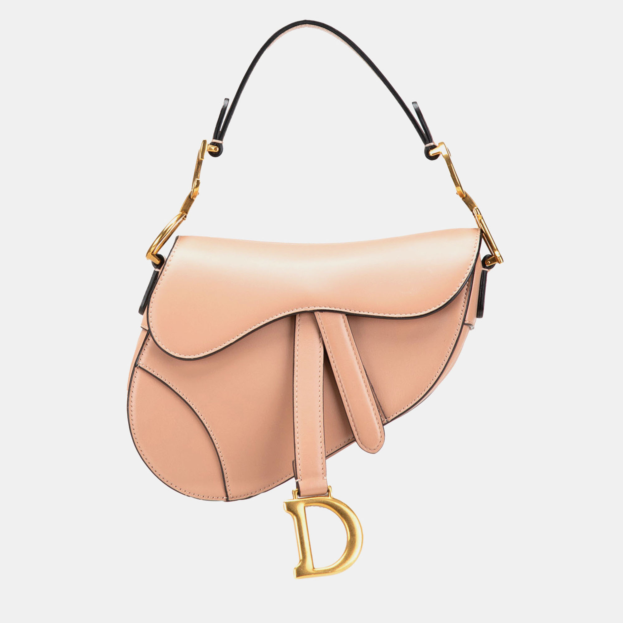 

Dior Pink Mini Calfskin Saddle Bag