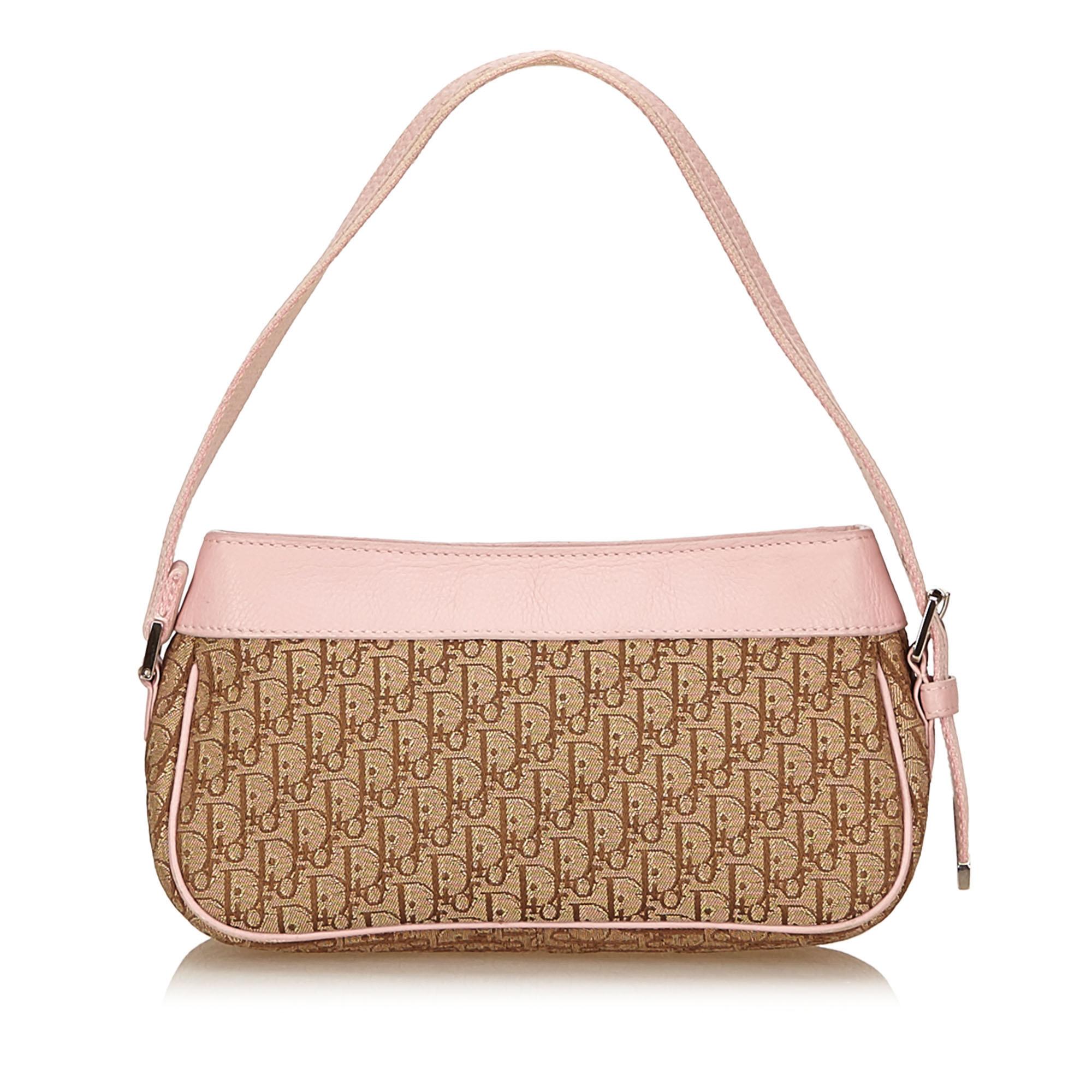 Mini Saddle Bag with Strap Rani Pink Smooth Calfskin  DIOR GB