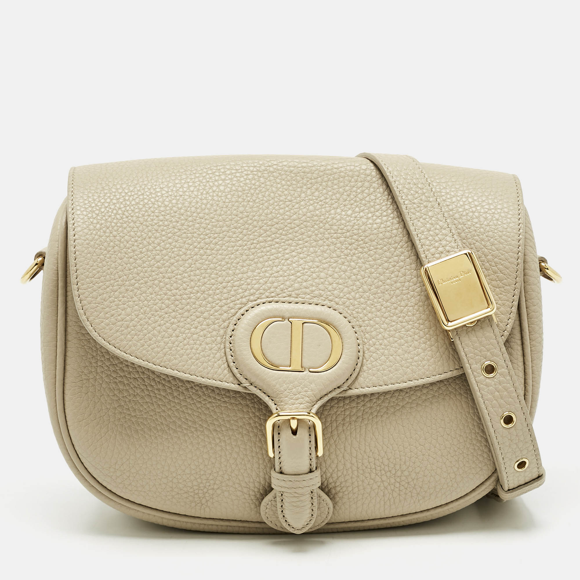 

Dior Beige Leather Mediun Bobby Crossbody Bag