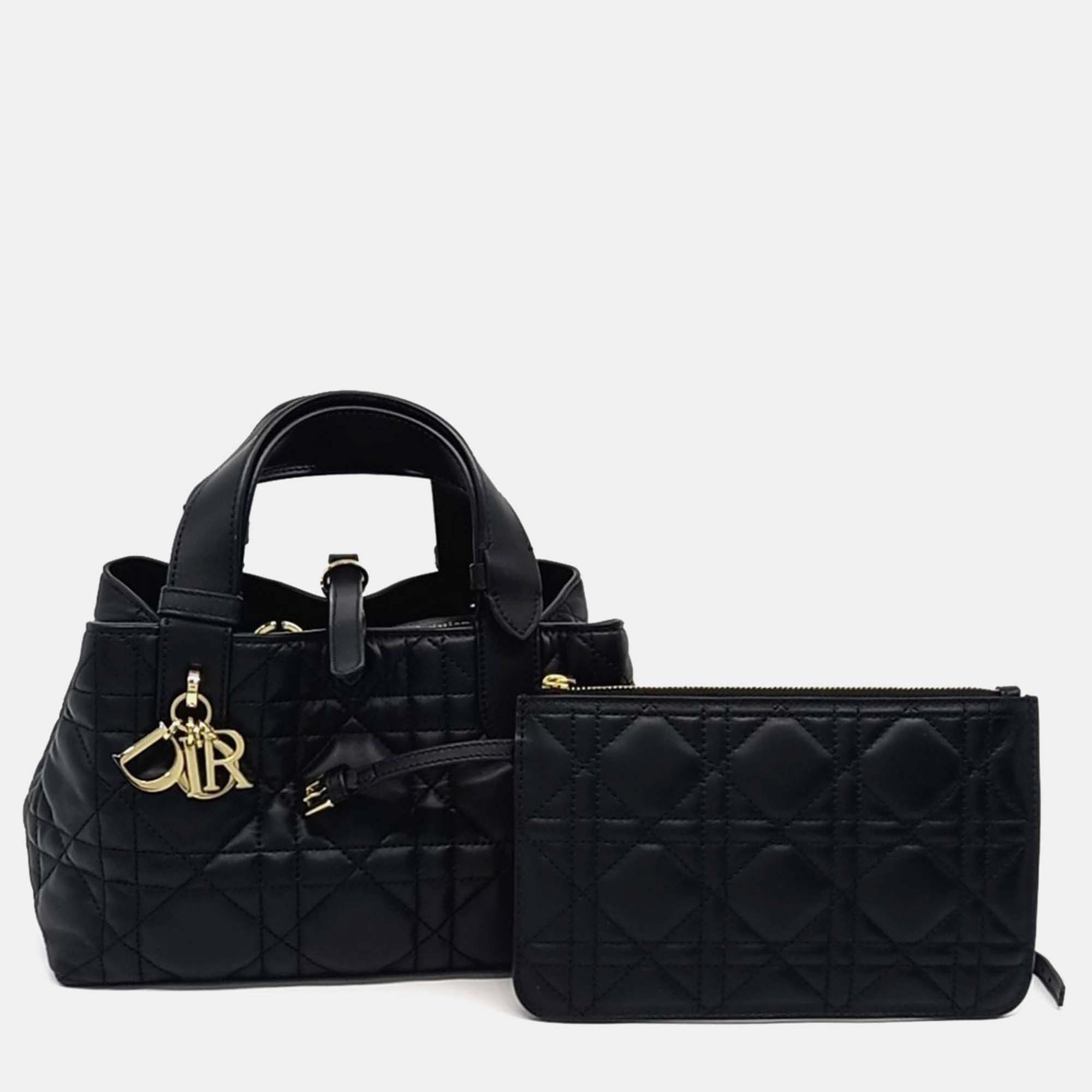 

Christian Dior Toujours Small, Black