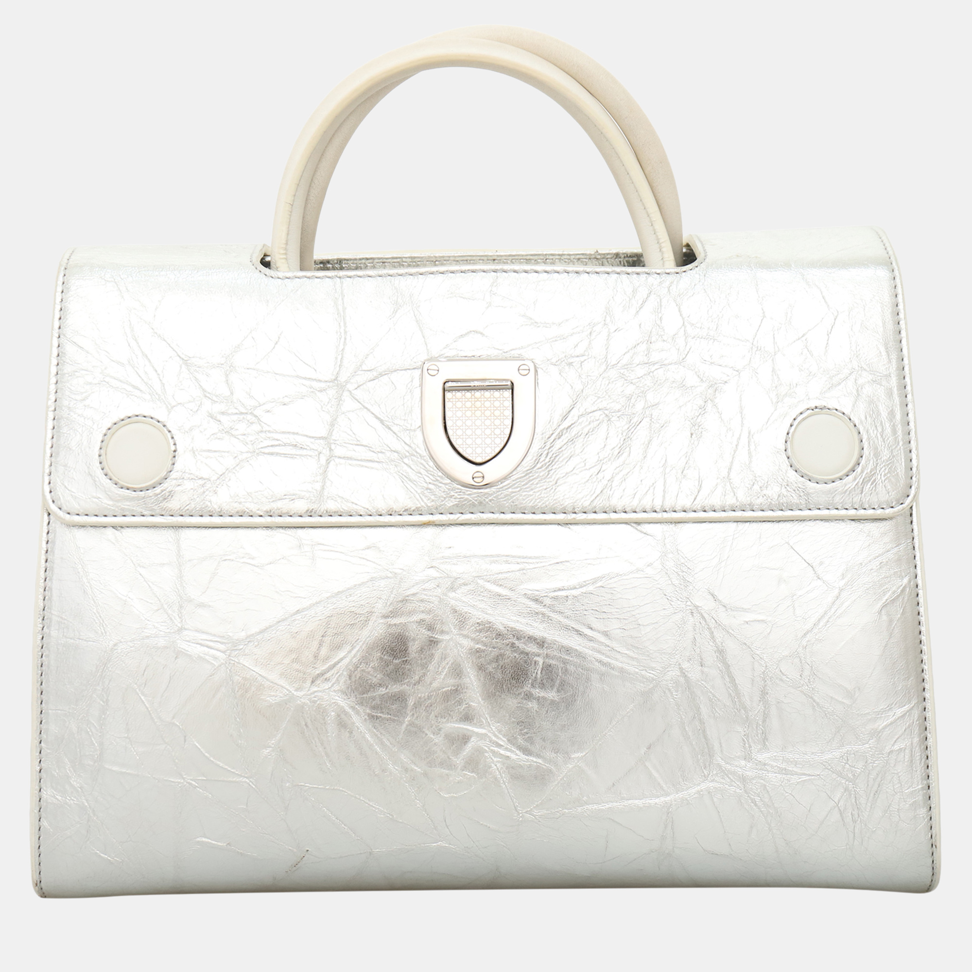 

Dior Medium Diorever Tote Bag, Silver