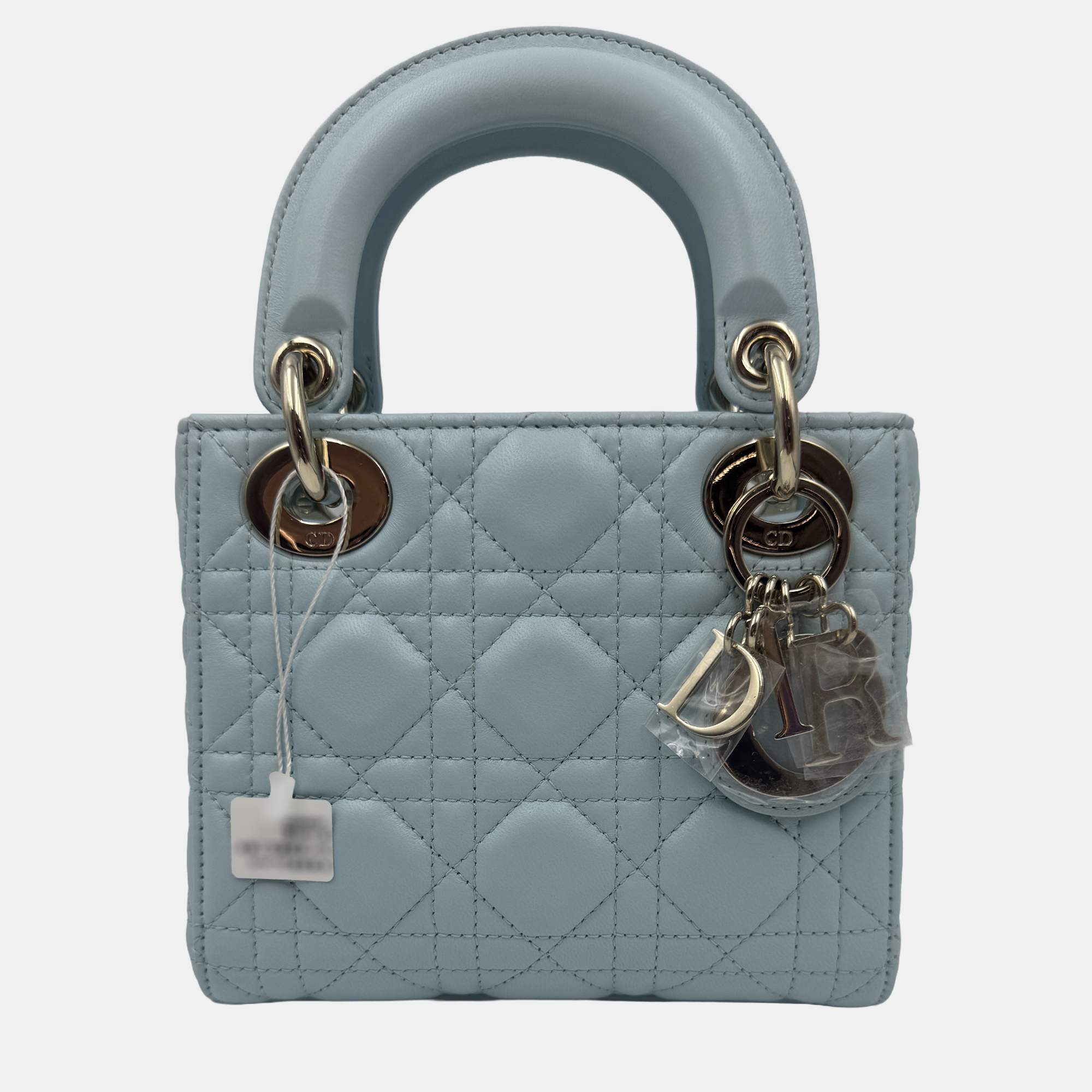 

Dior Blue Mini Cannage Lady Dior