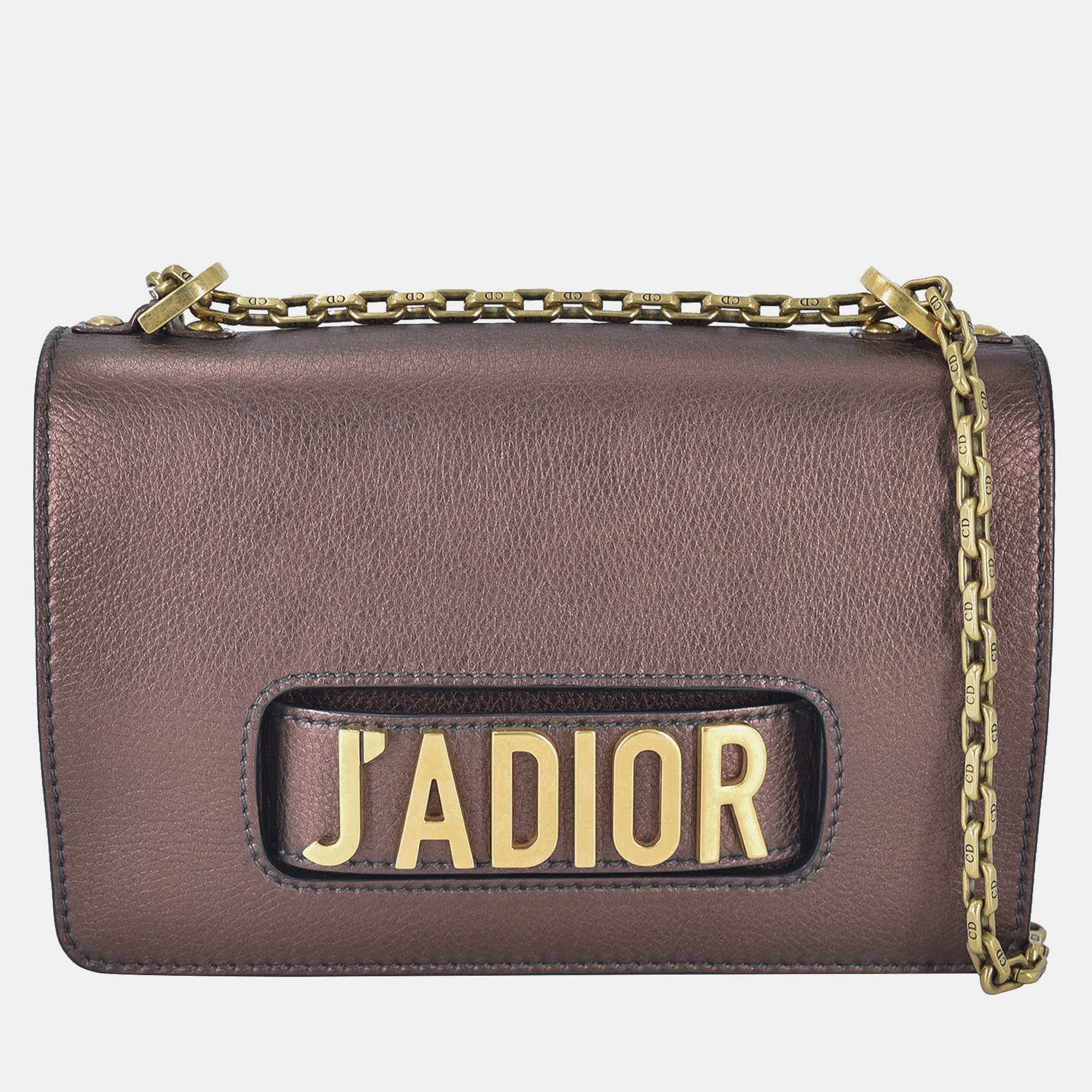 

Dior Brown Medium J'Adior Chain Flap
